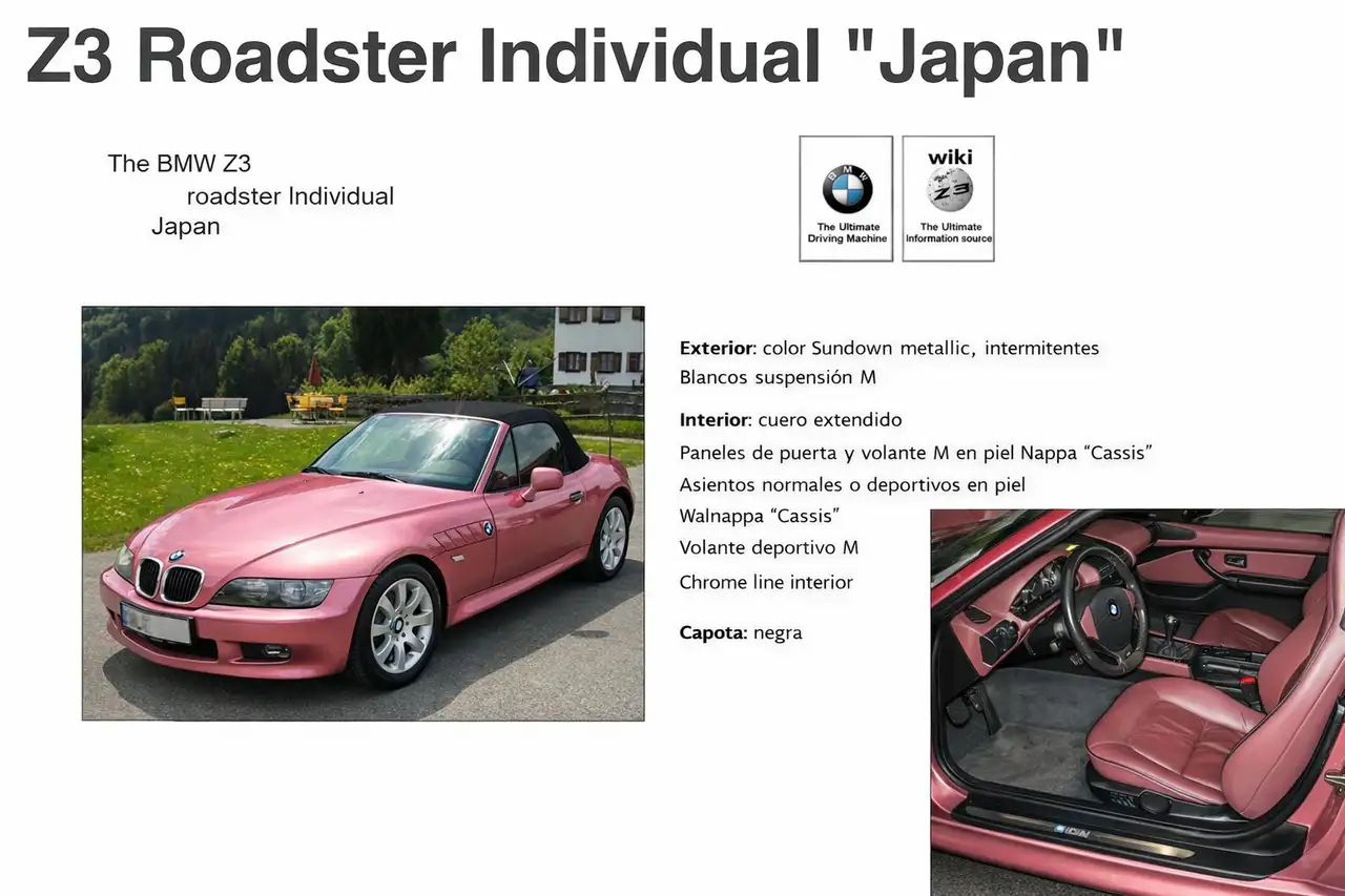 BMW Z3 Roadster 1.9 140cv FIJI SUNDOWN INDIVIDUAL, foto 11