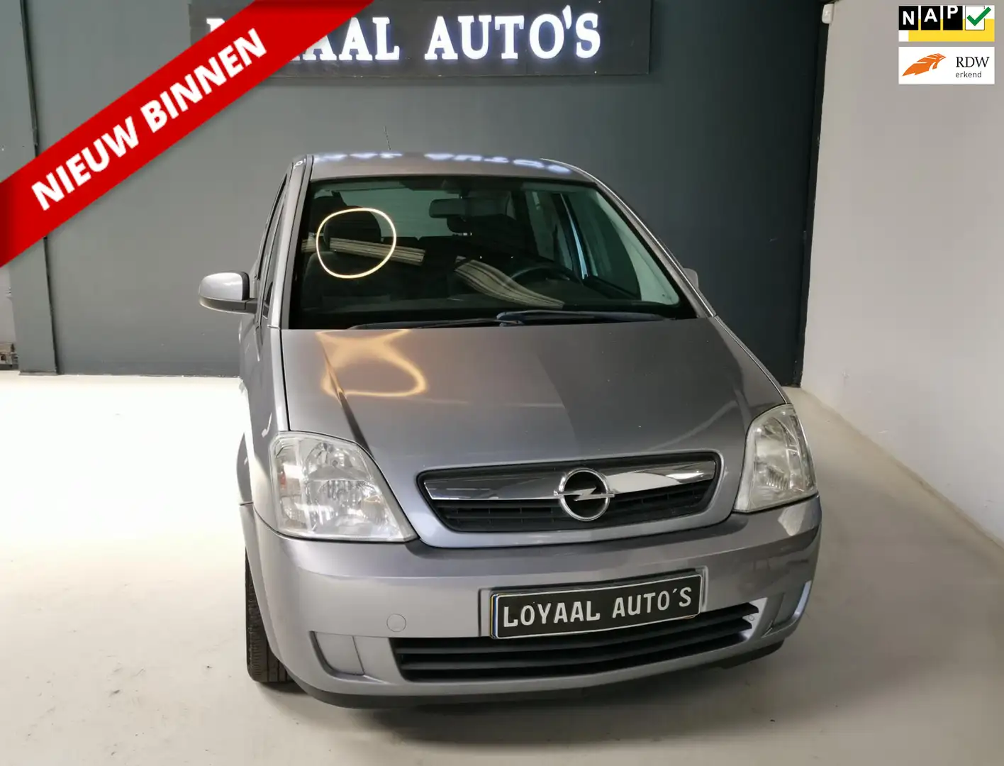 Opel Meriva 1.4-16V Enjoy | 1E EIGENAAR | AIRCO | ELEK.RAMEN | Grijs - 1