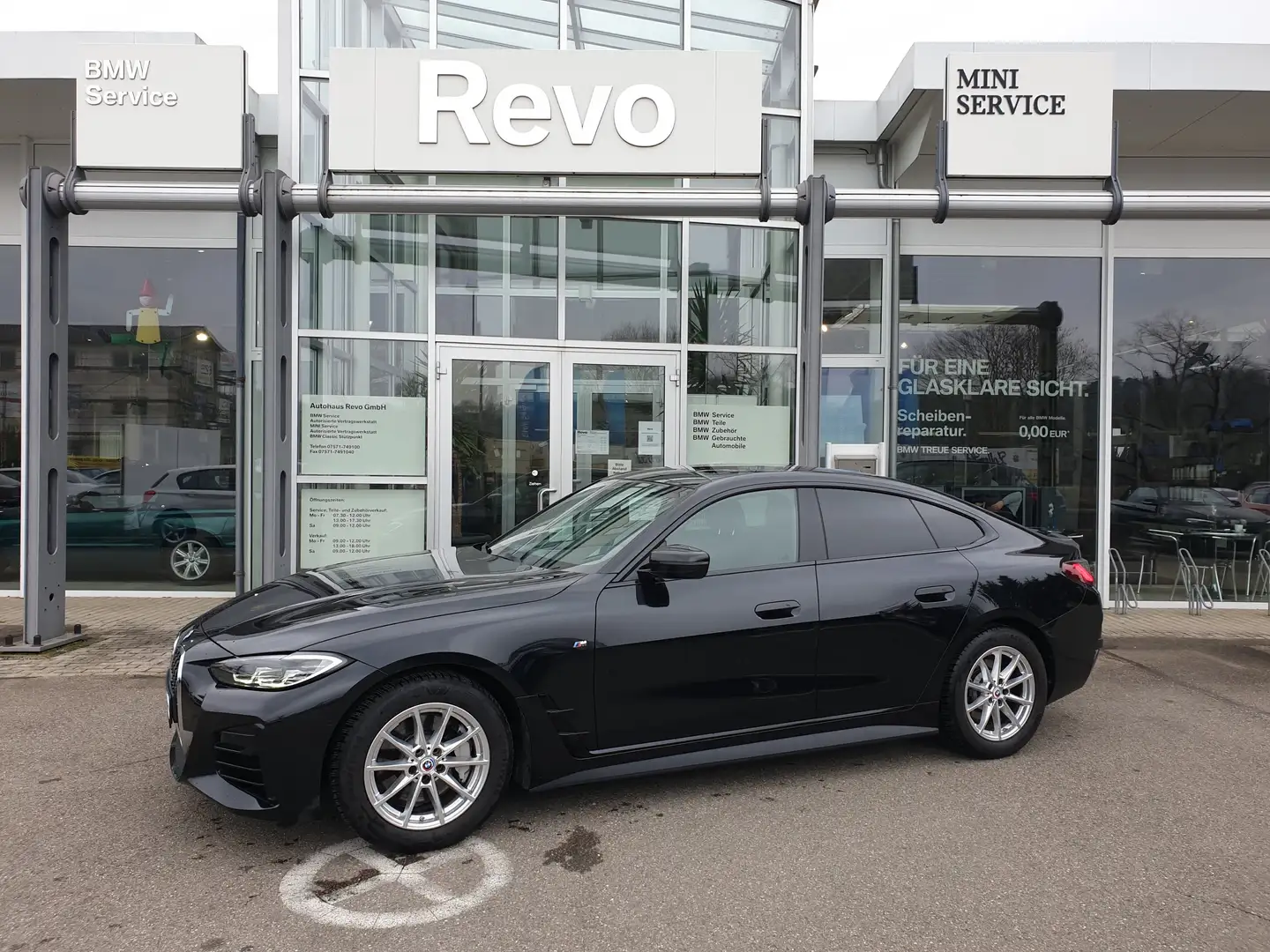 BMW 430 i Gran Coupe Aut MSport Leder GSD Assist 50Jahre Noir - 1