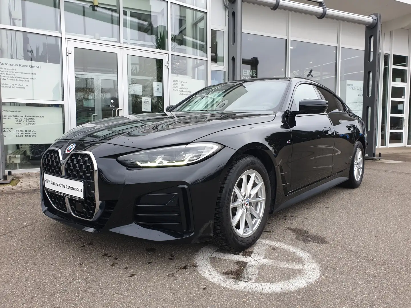 BMW 430 i Gran Coupe Aut MSport Leder GSD Assist 50Jahre Noir - 2