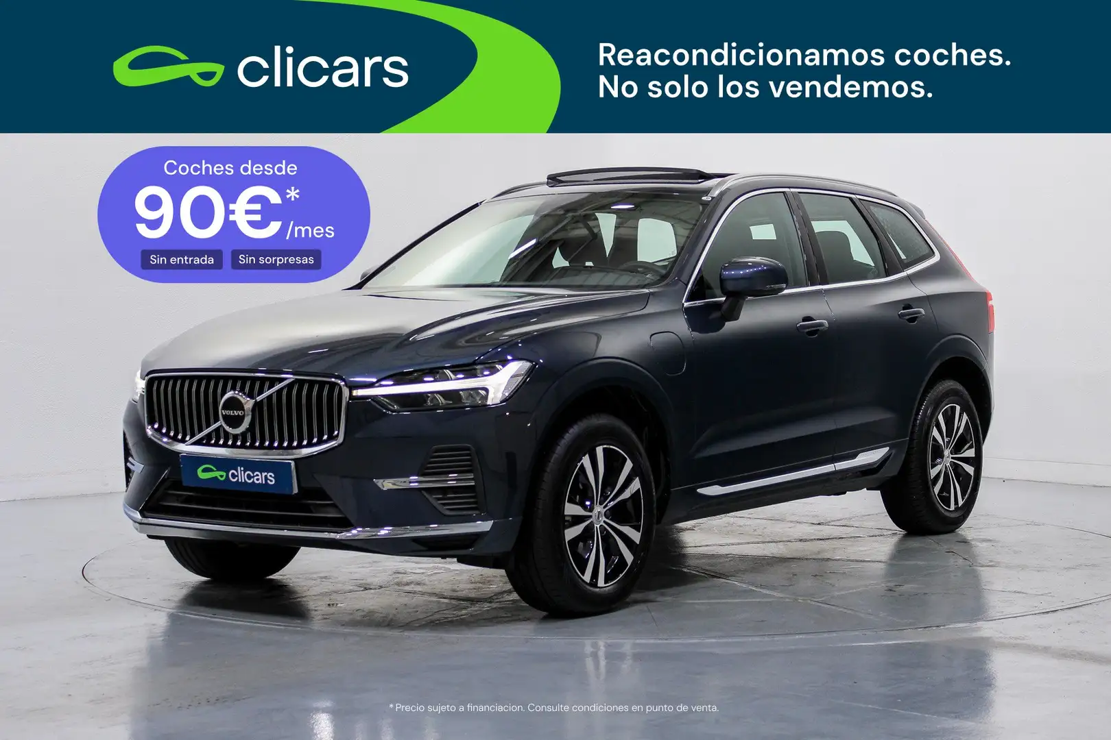 Volvo XC60 T6 Recharge Core Gris - 1