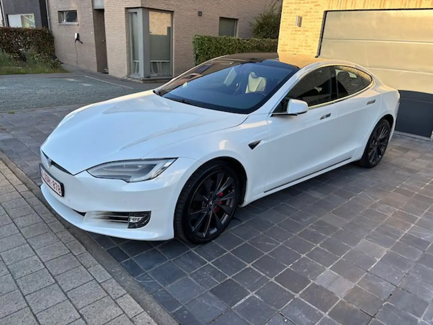 Tesla Model S Model S Performance Blanc - 2