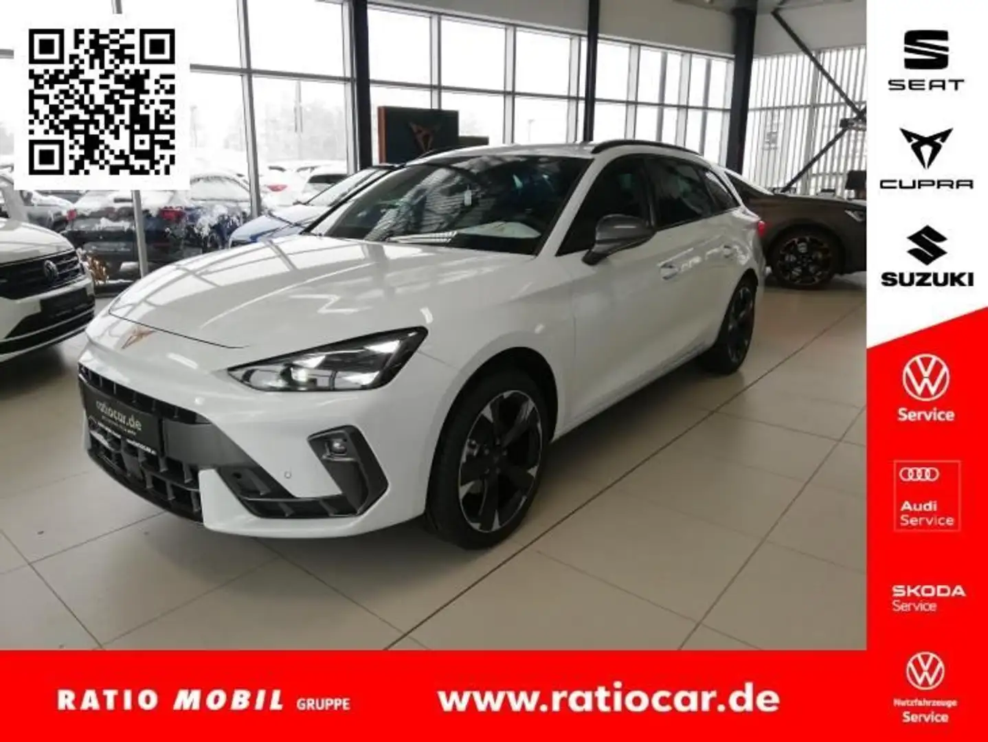 CUPRA Leon LEON SPORTSTOURER 1.5 TSI 5J.GAR.* FULL-LINK SHZ Weiß - 1