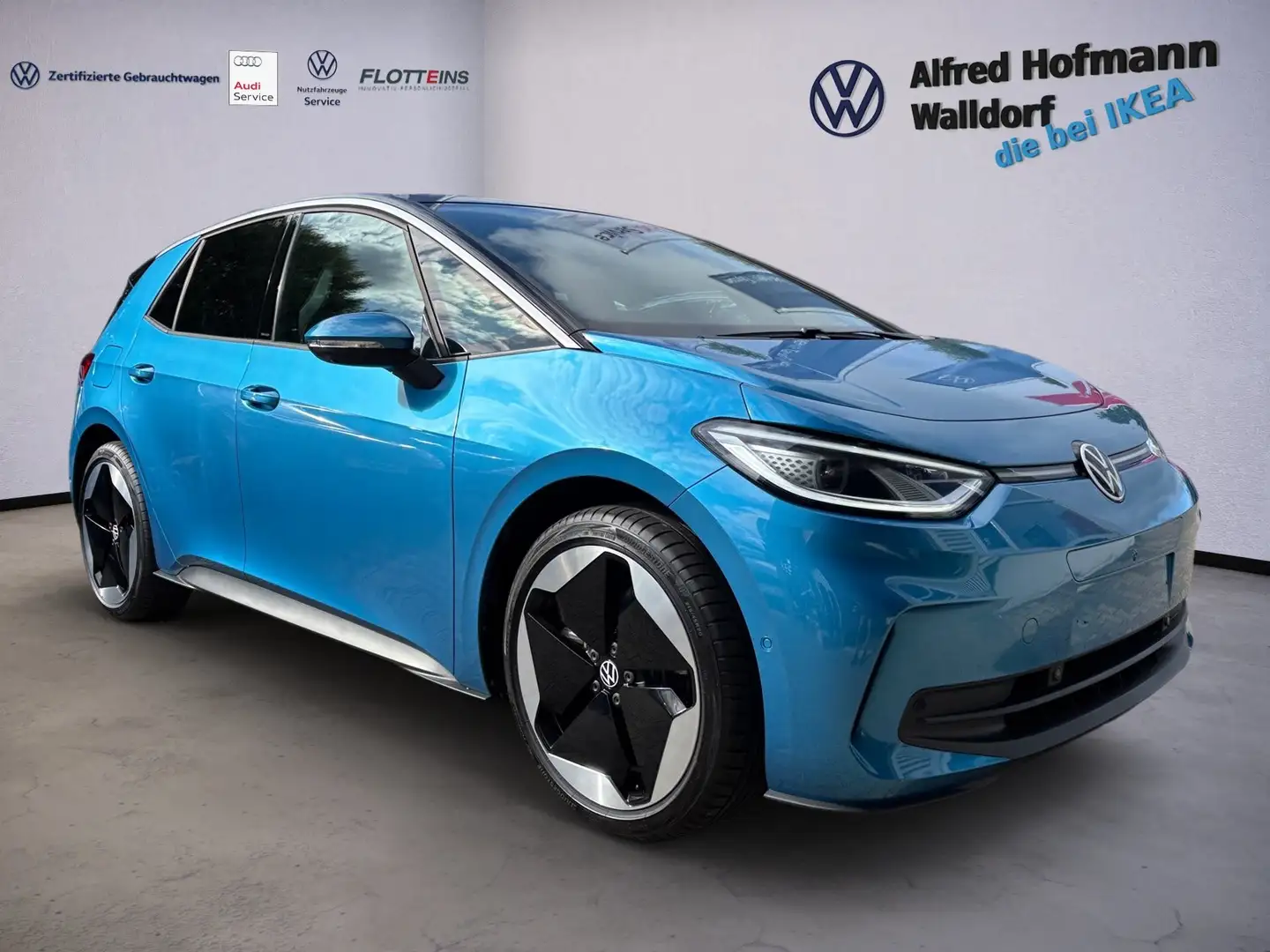 Volkswagen ID.3 KEYLESS PANO LED NAVI KLIMA LM Blau - 2