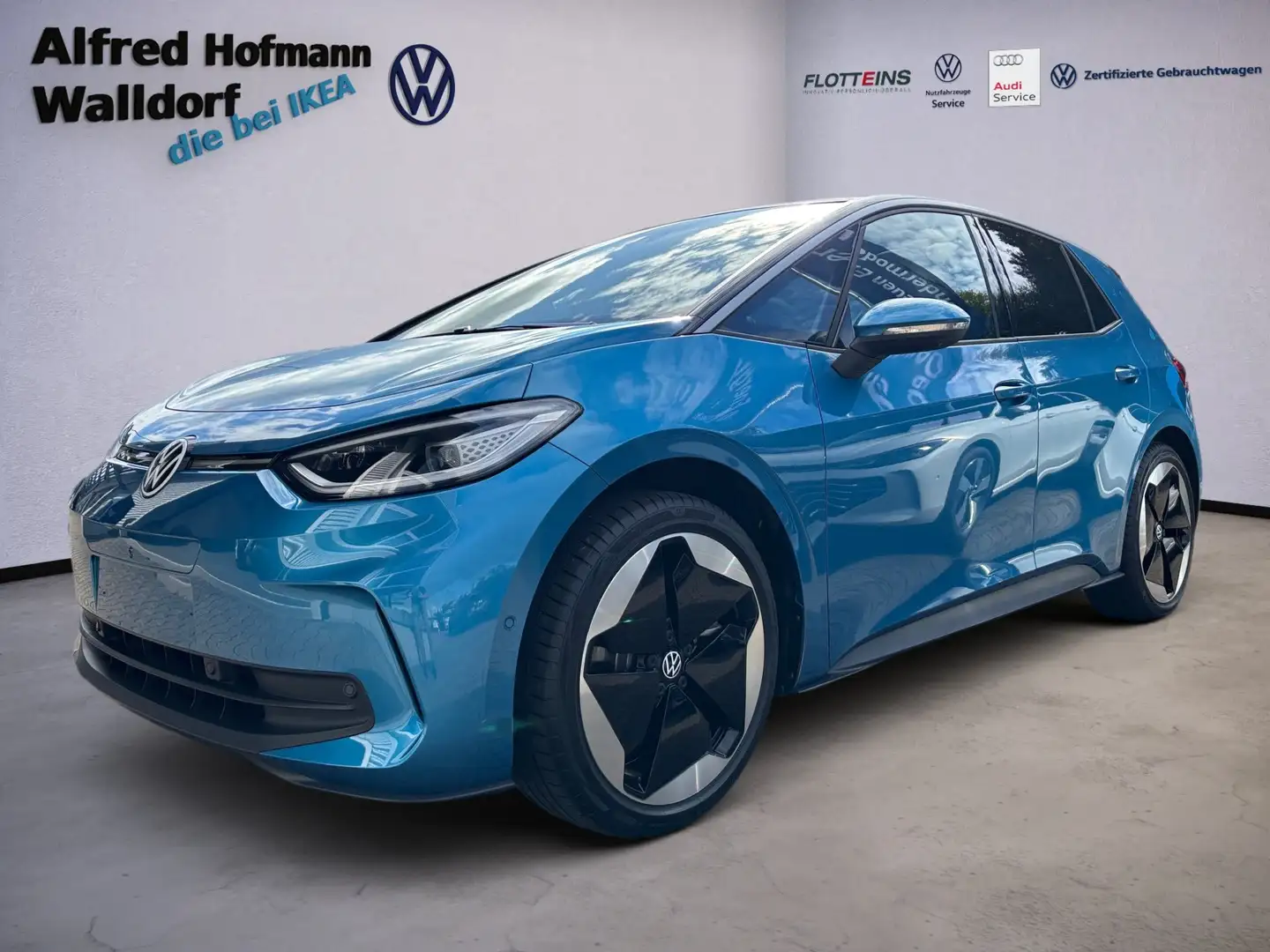Volkswagen ID.3 KEYLESS PANO LED NAVI KLIMA LM Blau - 1