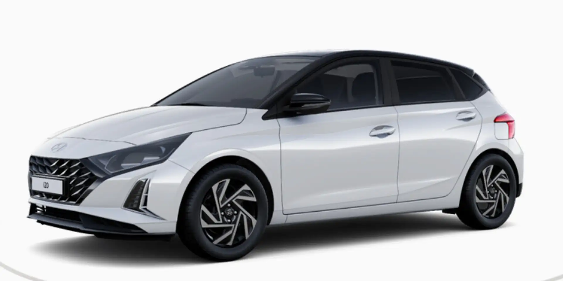 Hyundai i20 1,0 T-GDI Comfort Line DCT Weiß - 1