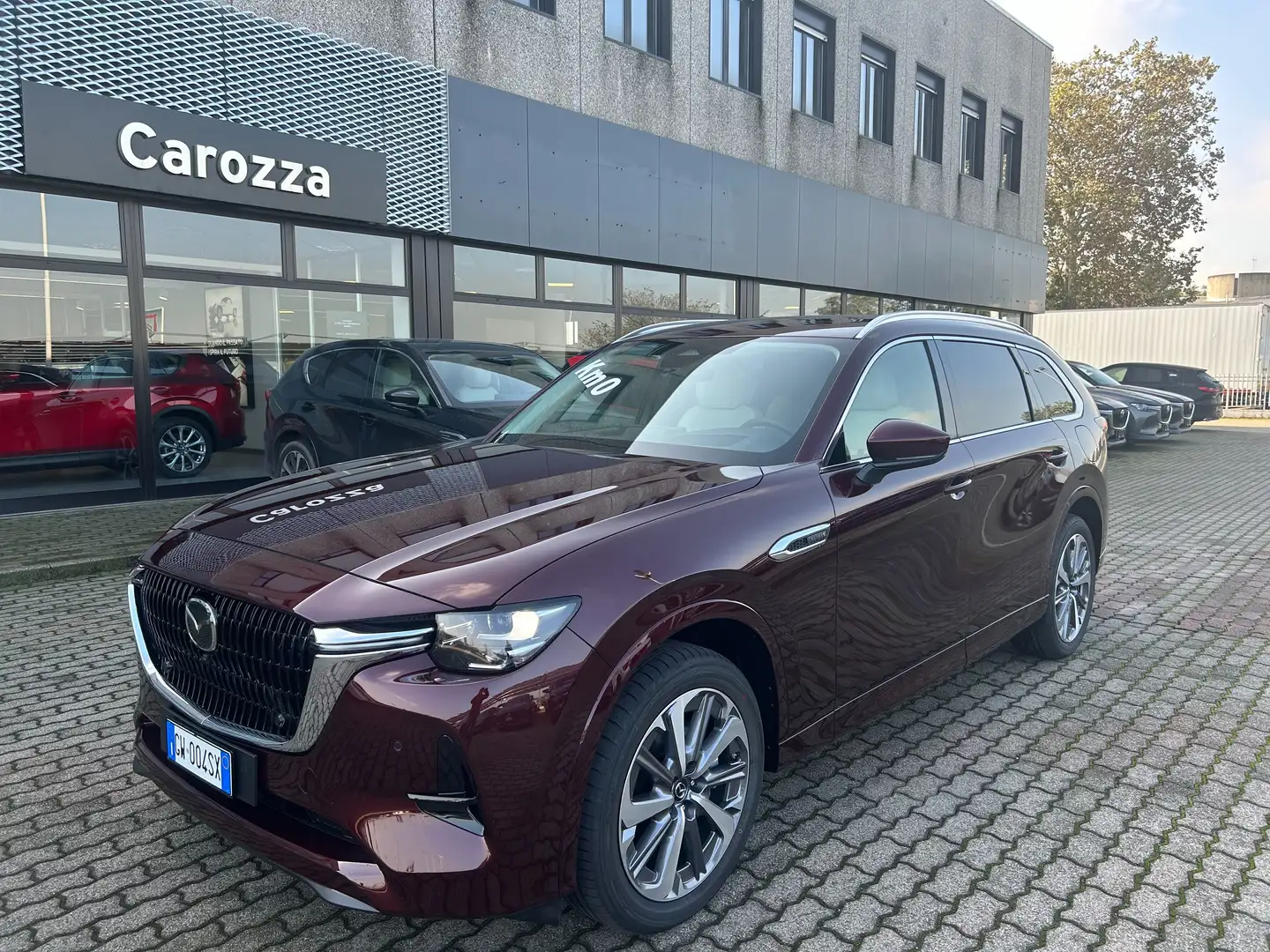 Mazda CX-80 3.3 m-hybrid boost Takumi plus Rosso - 1