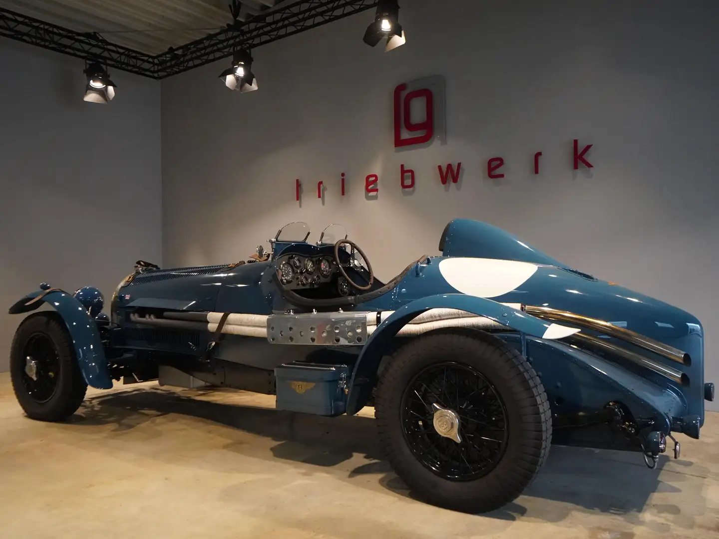Bentley Racer 3/8 8Zyl. *Neu Aufgebaut von Racing Green Синій - 2