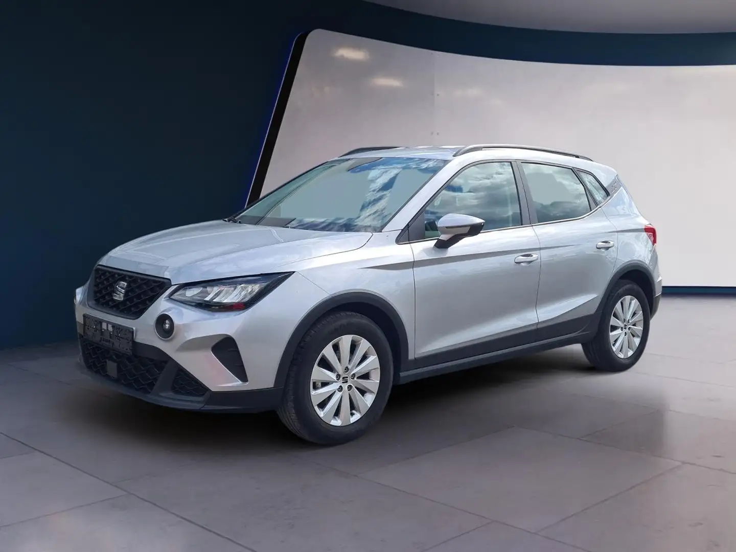 SEAT Arona 1.0 TSI DSG Style LED FullLink DAB PDC Silber - 1