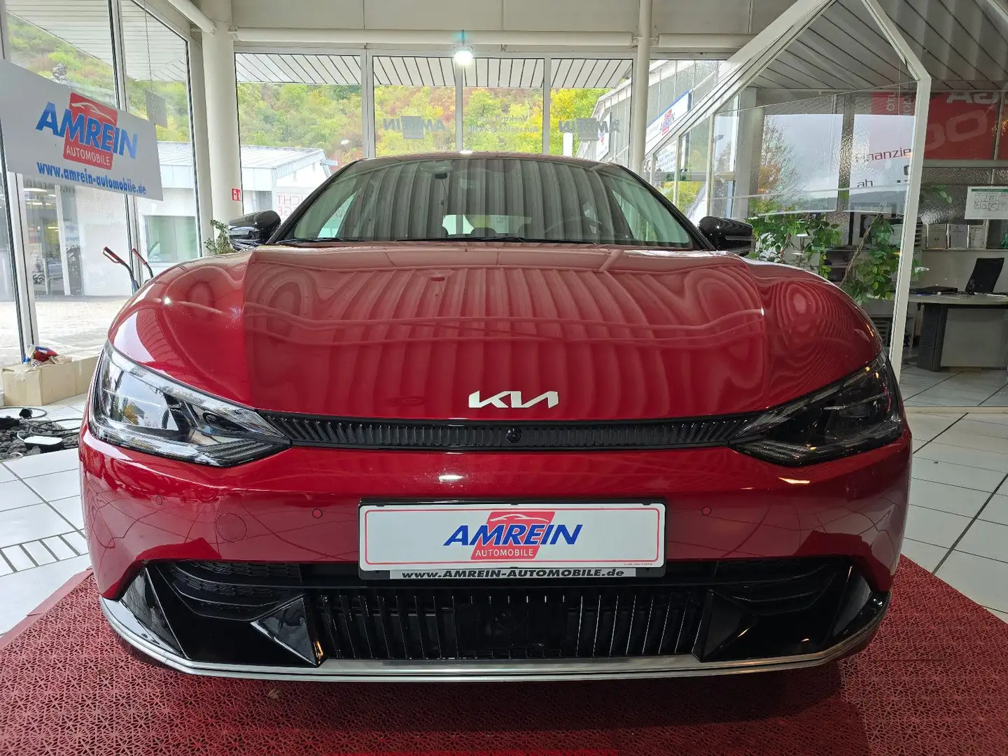 Kia EV6 Basis 2WD+HEAD UP+360° KAMERA+LEDER+ Rot - 2