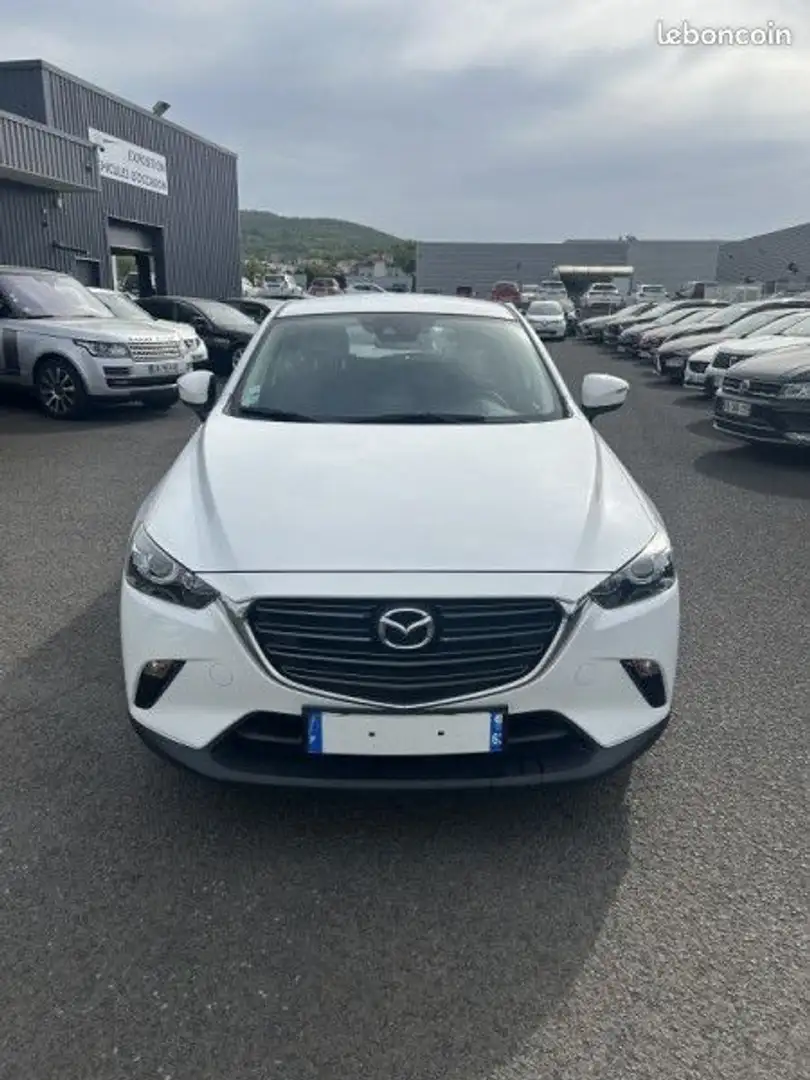 Mazda CX-3 1.8 SKYACTIV-D 115CH ELEGANCE EURO6D-T Blanc - 2