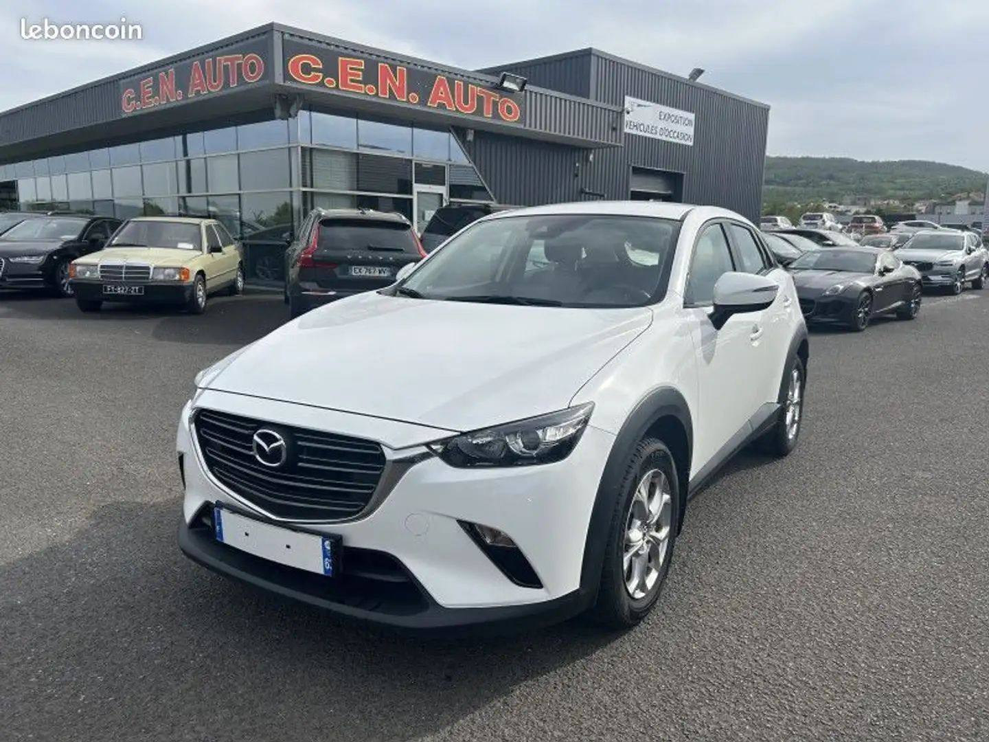 Mazda CX-3 1.8 SKYACTIV-D 115CH ELEGANCE EURO6D-T Blanc - 1