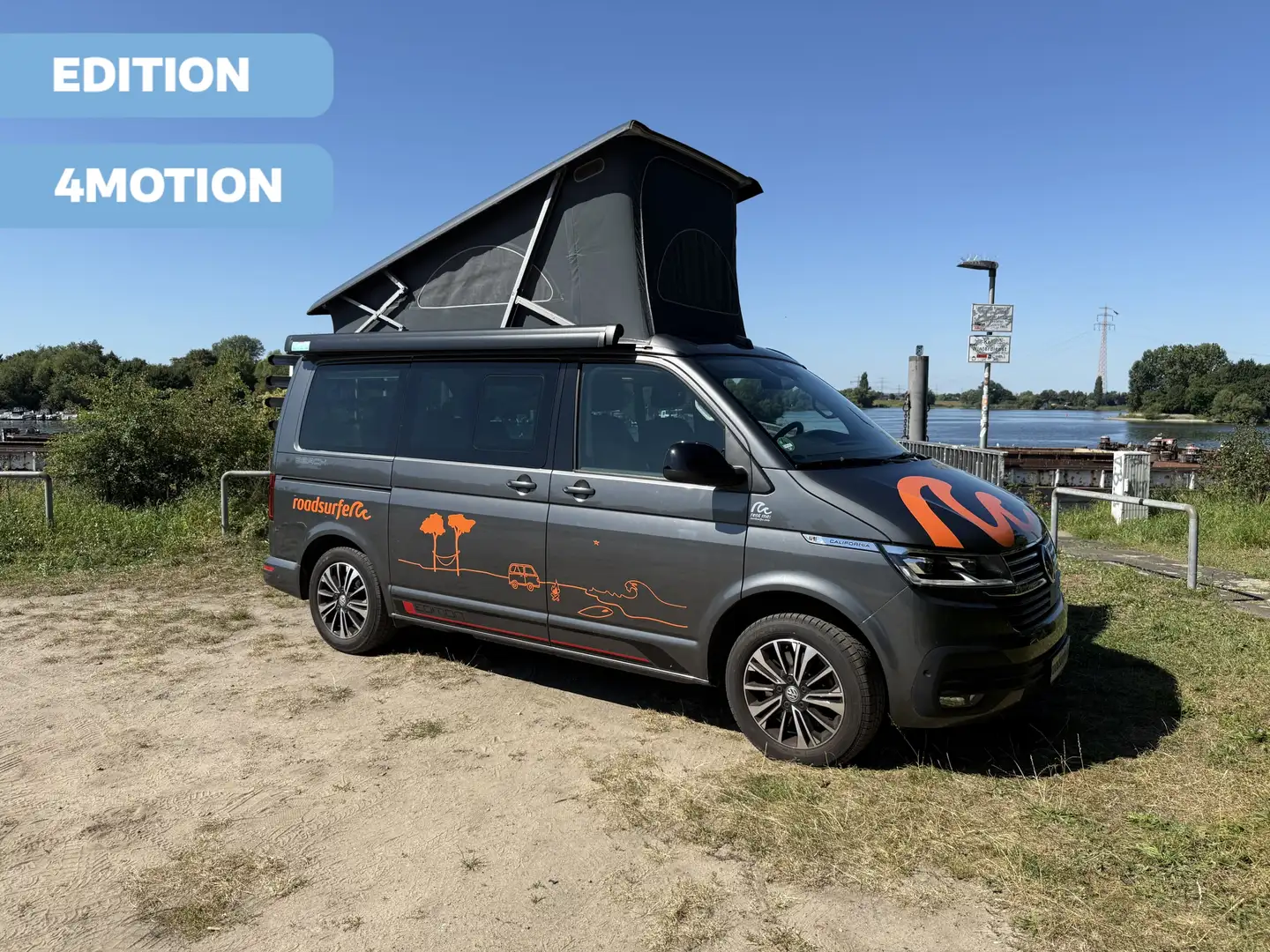 Volkswagen T6.1 California Beach EDITION Grijs - 1