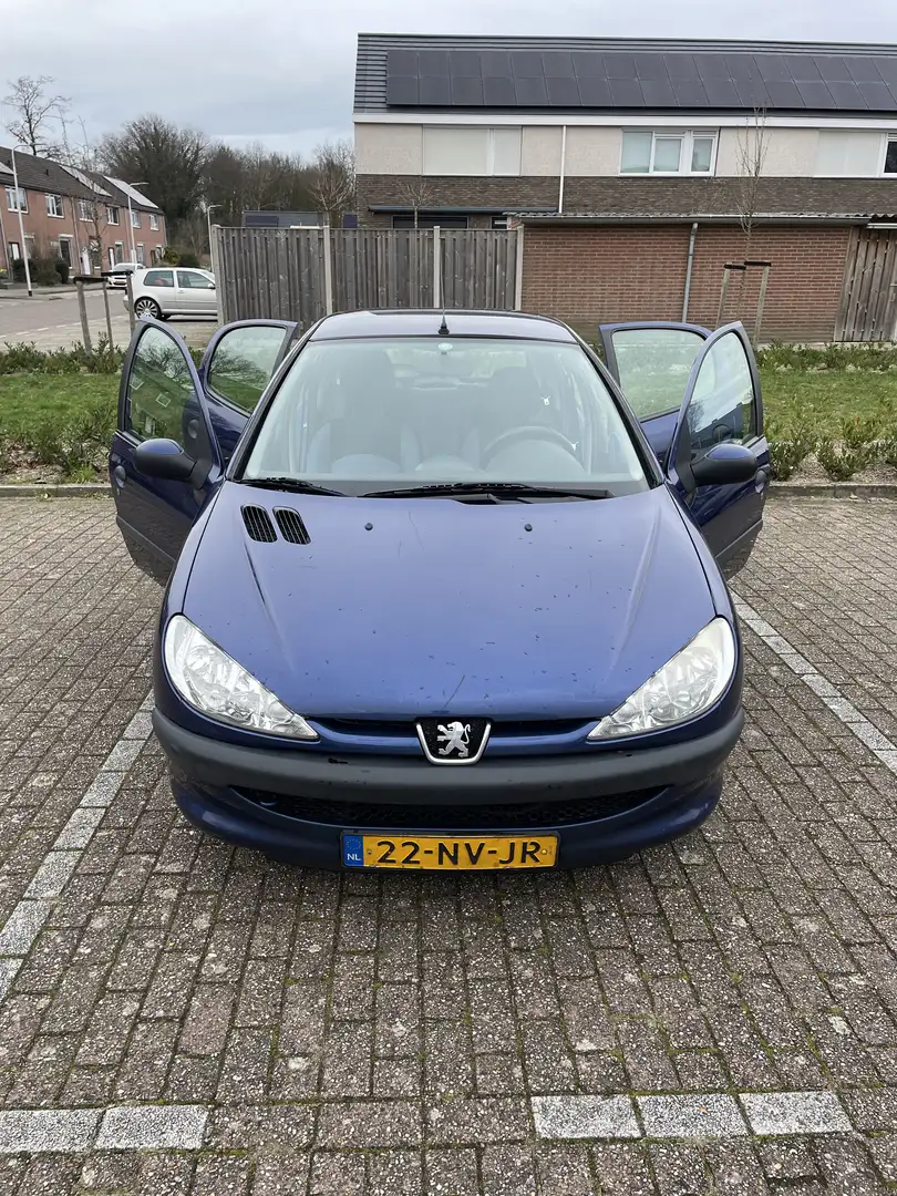 Peugeot 206 1.4 XR Blauw - 1