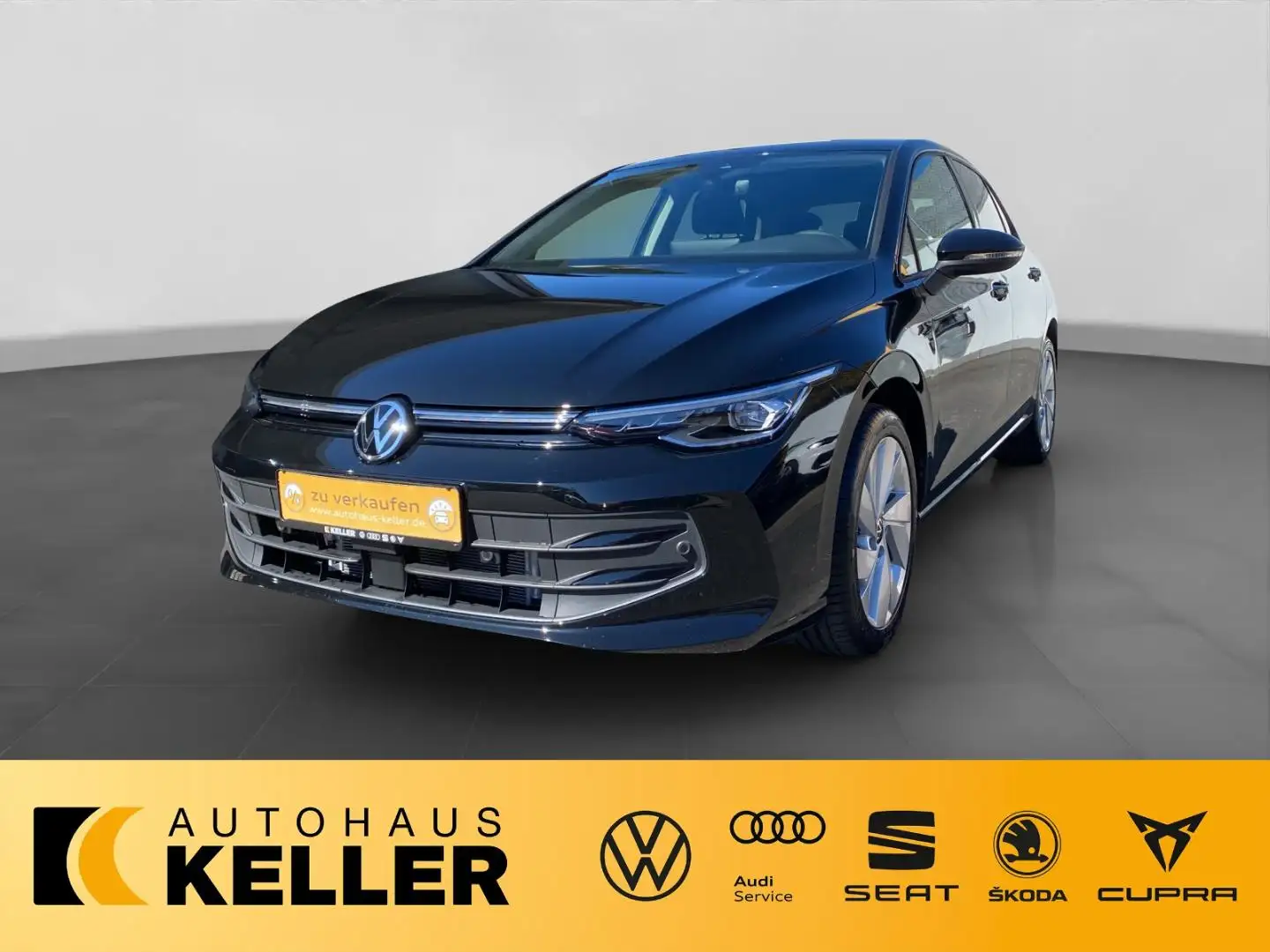Volkswagen Golf Life 1.5 TSI 6-Gang LED/SHZ/Kam/Ready/ACC/PDC/app/ Schwarz - 2