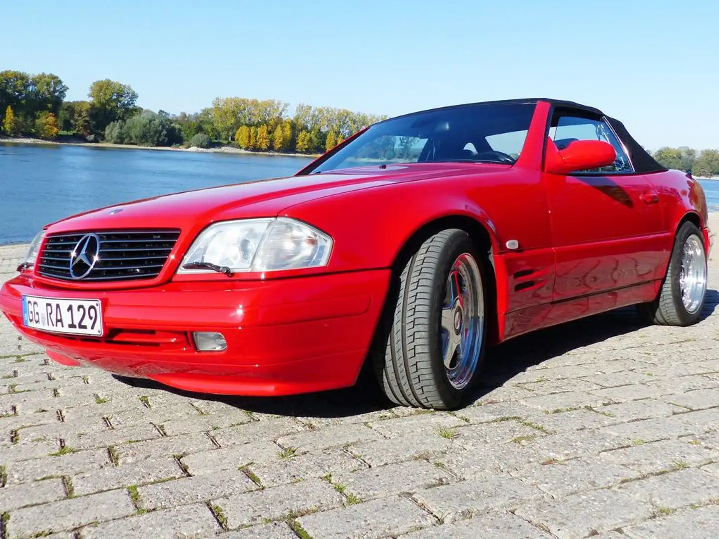 Mercedes-Benz SL 320 SL 320 V6 - Traum in Magma-Rot Rouge - 2