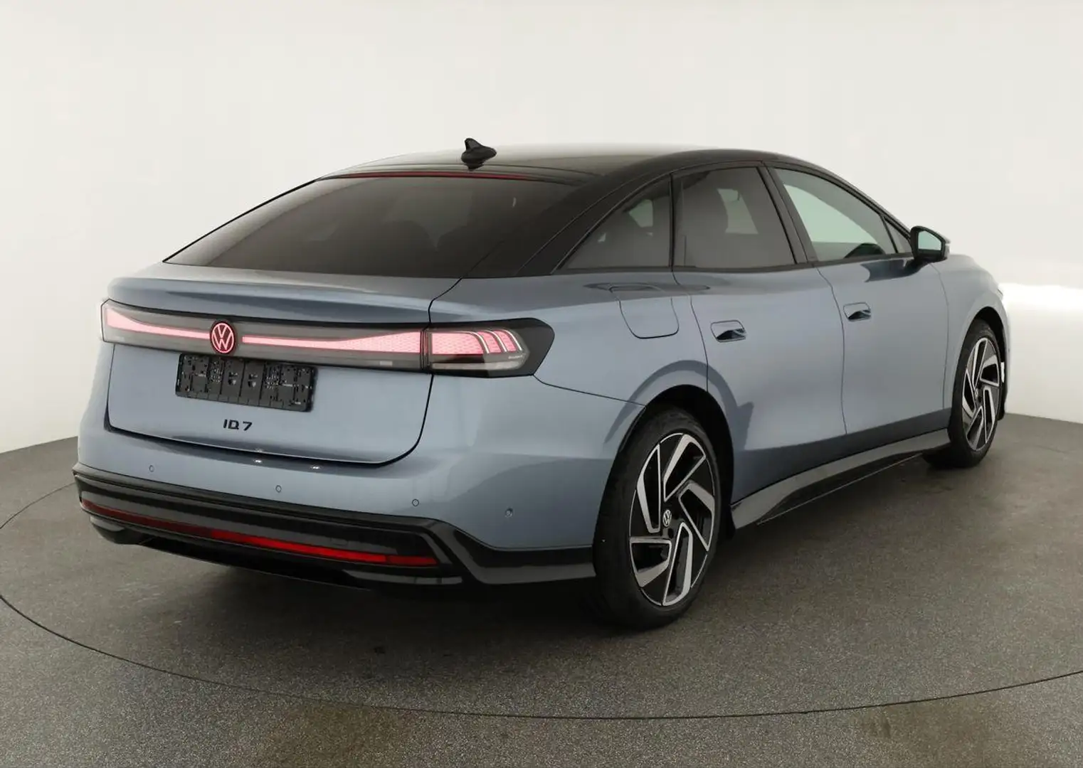 Volkswagen ID.7 Pro 210 kW Black, AHK, HuD, IQ.Light, IQ.Drive,... Blau - 2