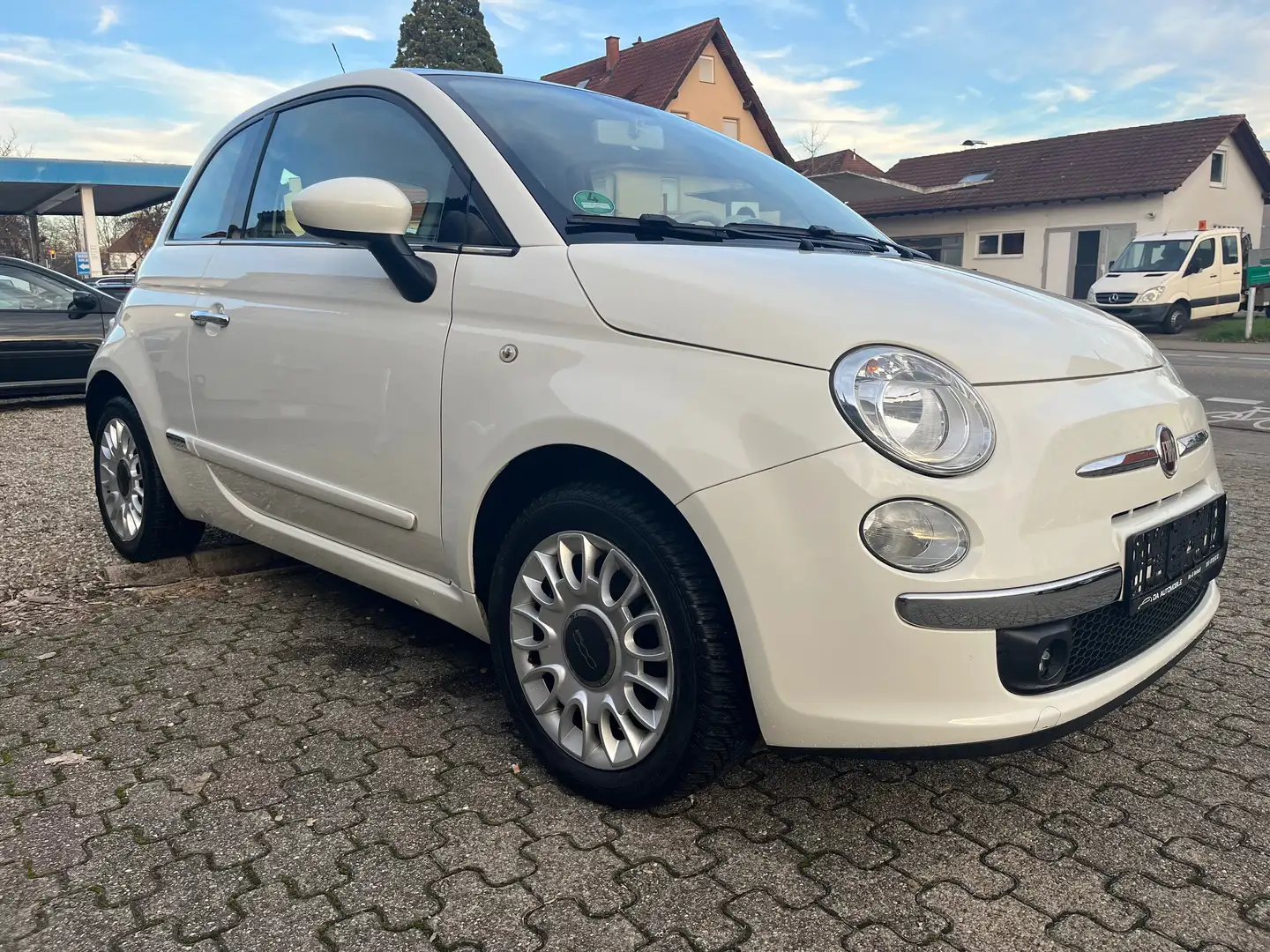 Fiat 500 Lounge Weiß - 2