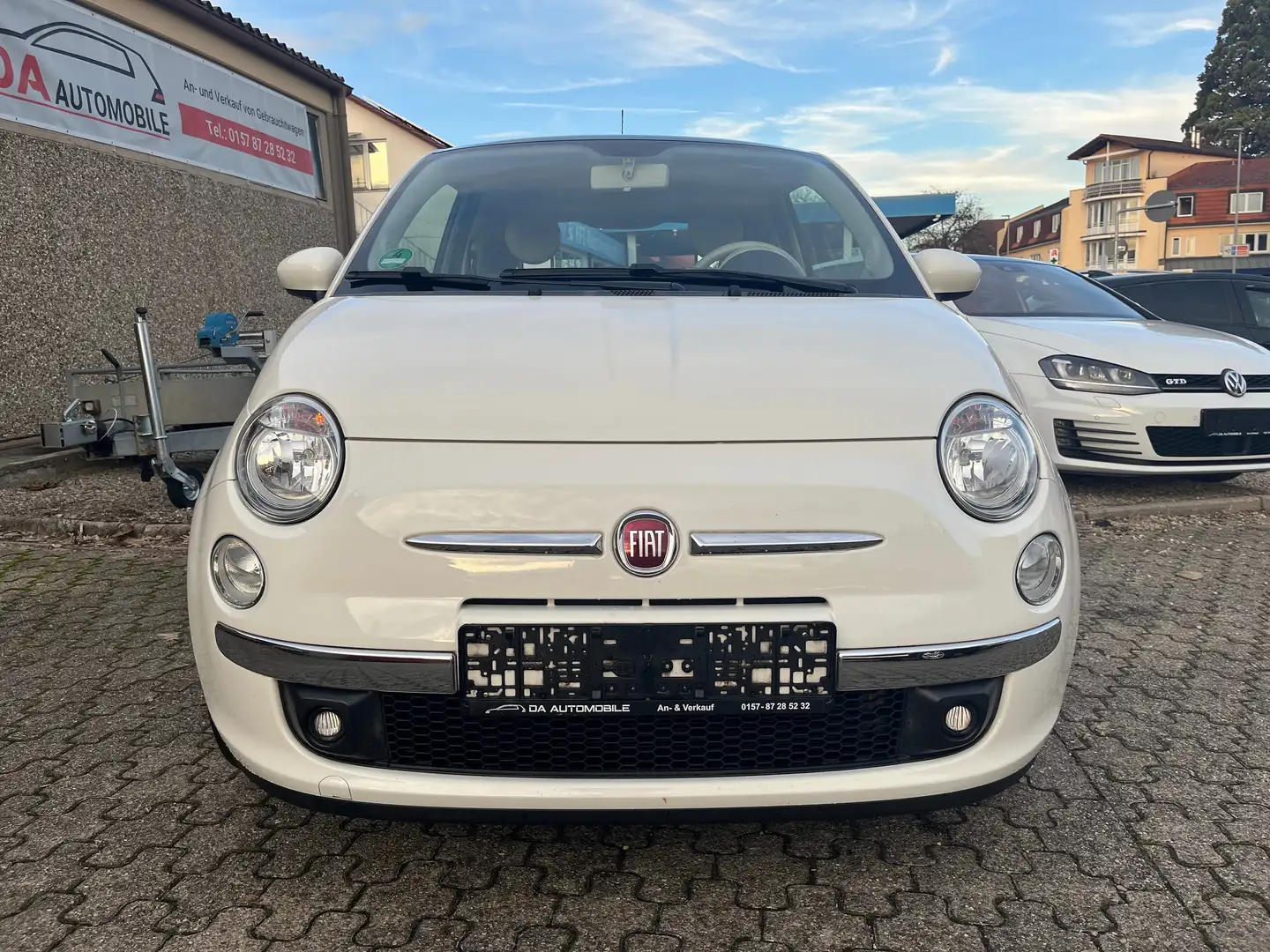 Fiat 500 Lounge Weiß - 1