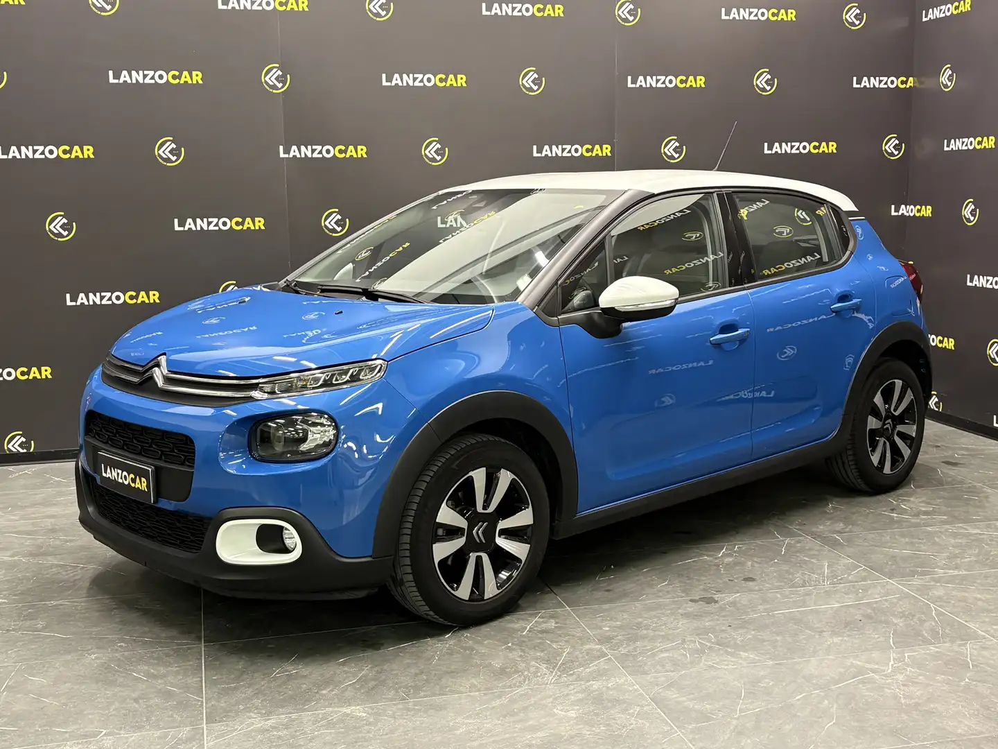 Citroen C3 1.2 BENZINA SHINE BICOLOR*NEOPATENTATI* Blu/Azzurro - 1