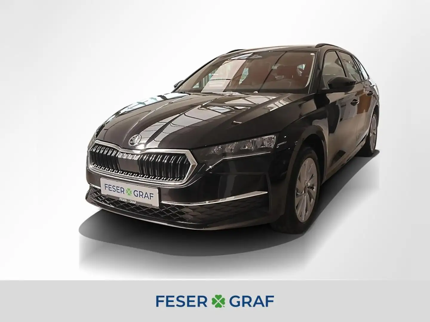 Skoda Octavia Combi 2.0 TDI Selection DSG AHK RüKa Schwarz - 1