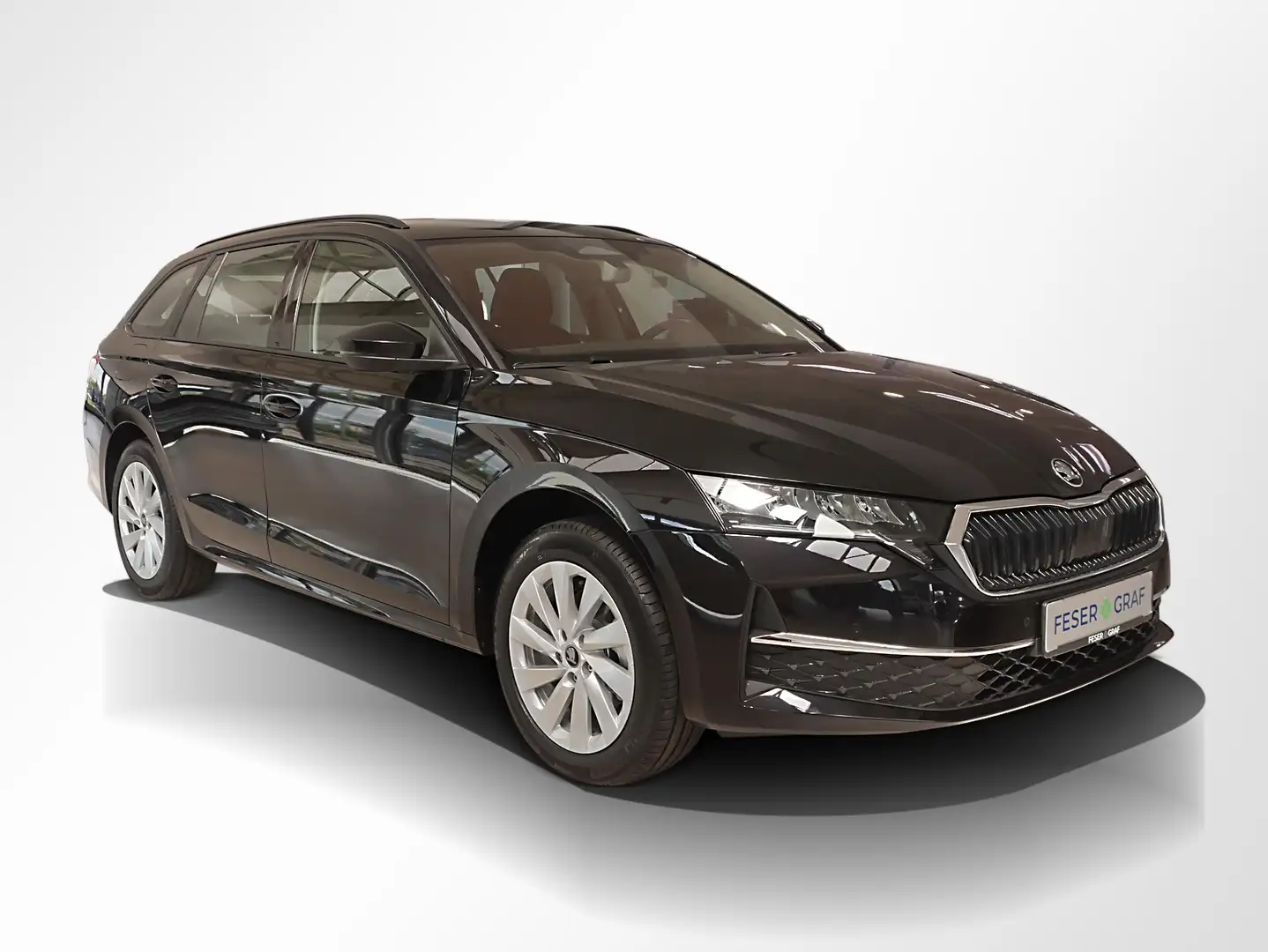 Skoda Octavia Combi 2.0 TDI Selection DSG AHK RüKa Schwarz - 2