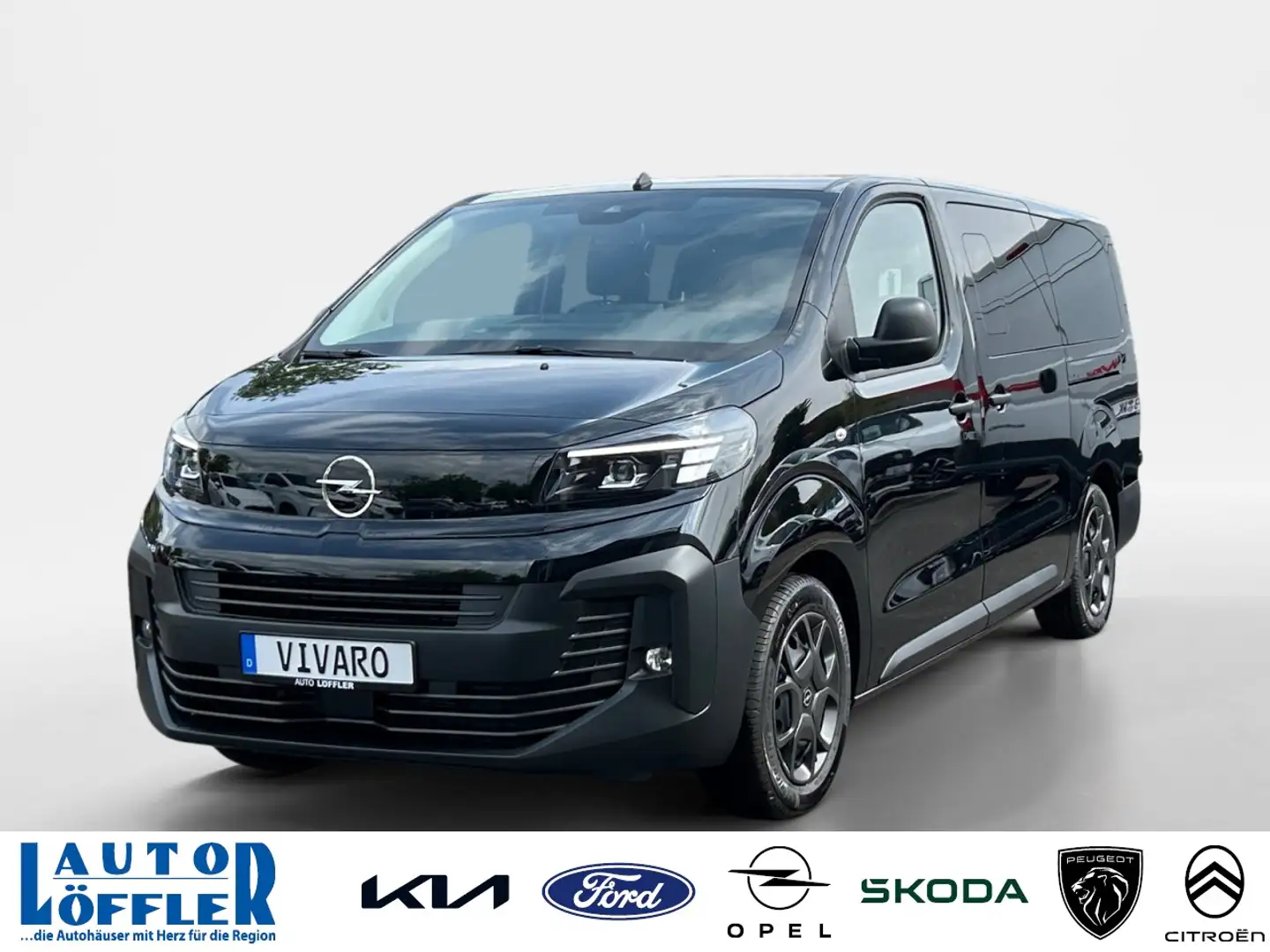 Opel Vivaro Combi XL 177 PS AT 8 AHK Navi RFK 9 Sitze Klima Schwarz - 1