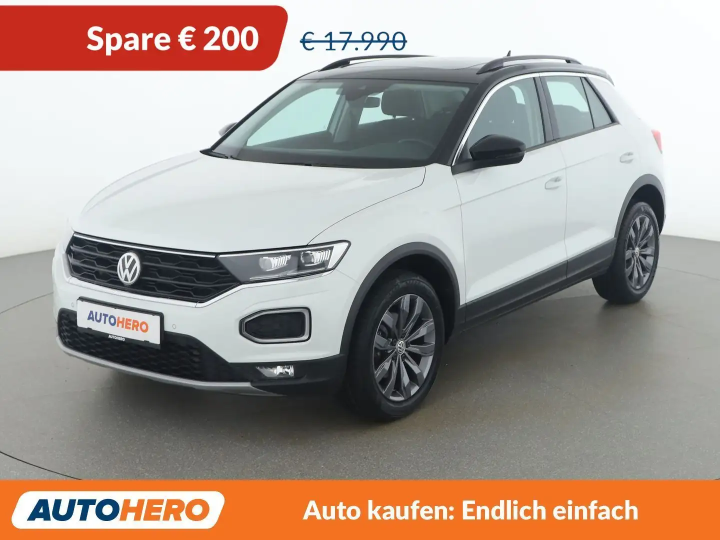 Volkswagen T-Roc 1.6 TDI Design Weiß - 1
