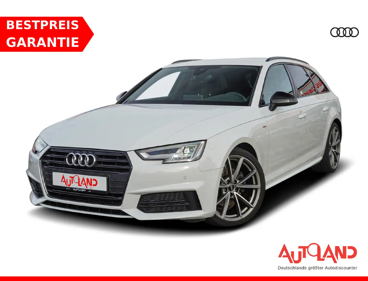 Audi A4 Avant 1.4 TFSI S-Line LED Navi AHK Tempomat Weiß - 1