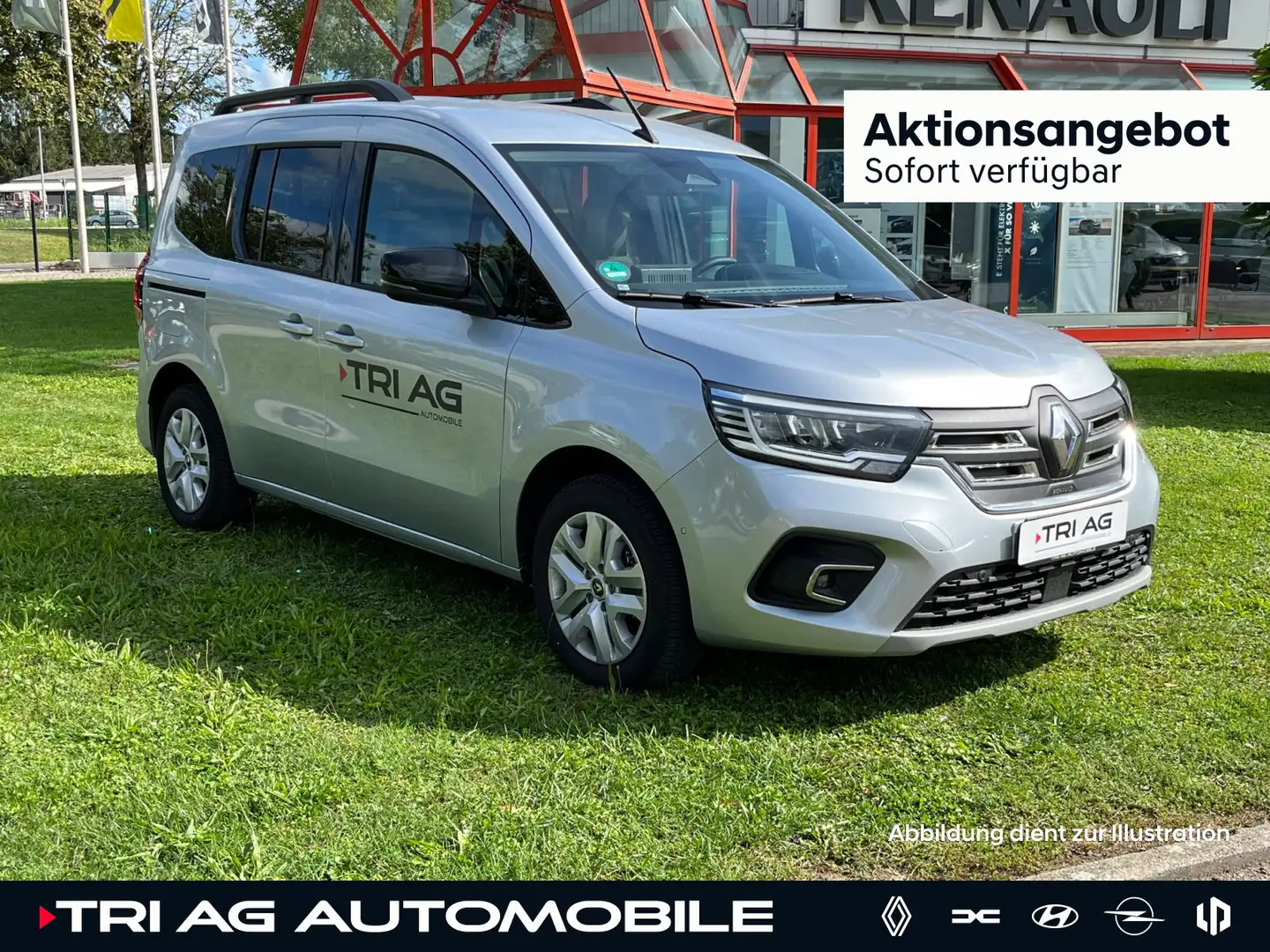 Renault Kangoo E-Tech Techno Winter+Safety+All Season-Pa Gris - 1