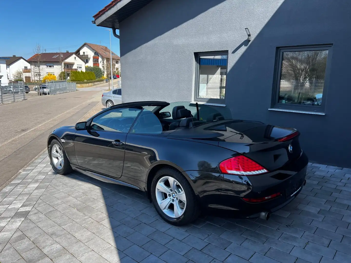 BMW 630 6 Cabrio 630i Automatik Schwarz - 2