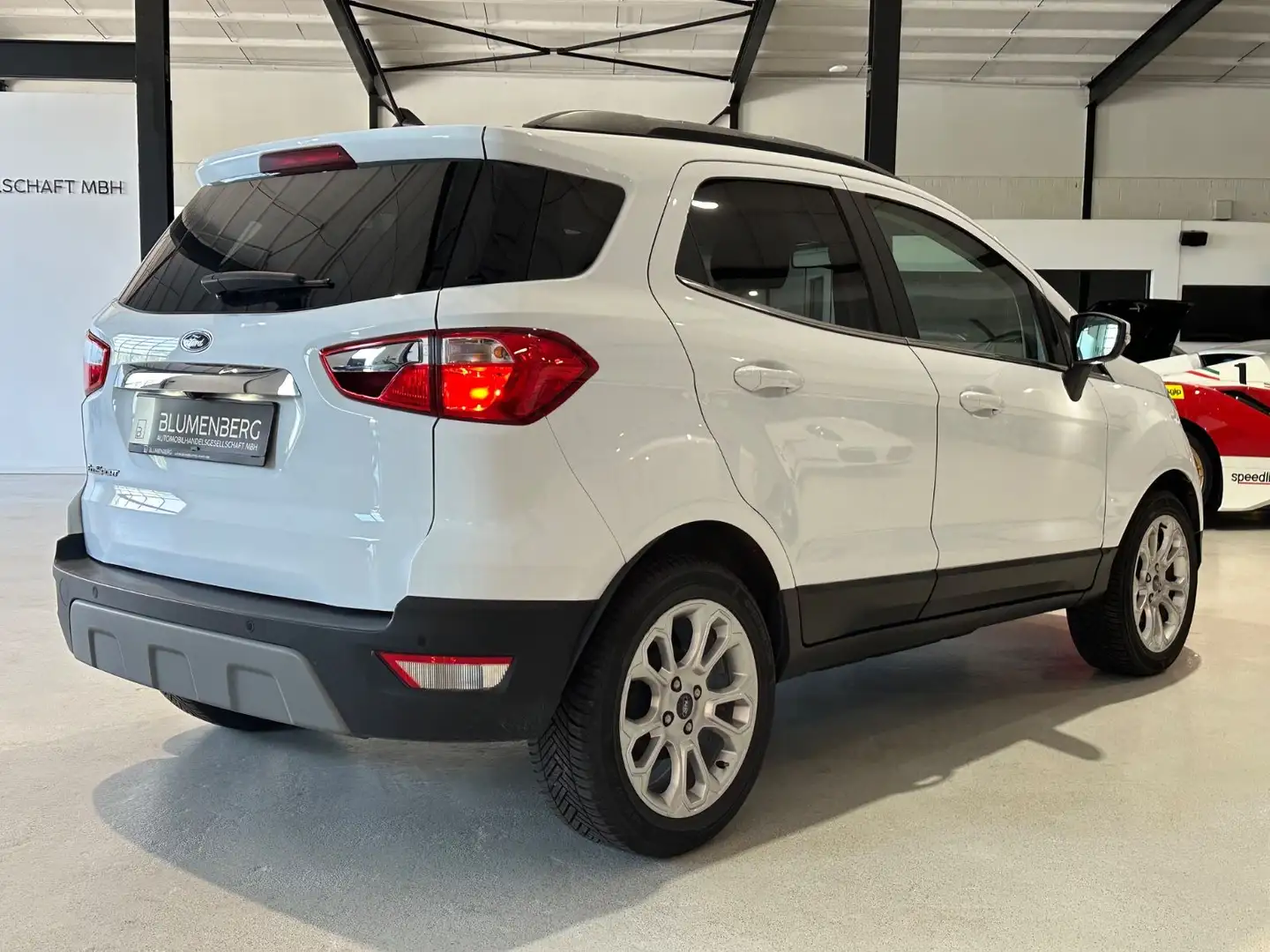 Ford EcoSport 1.0 Titanium *Navi,Kamera,Tempo.,Totw.* Blanc - 2