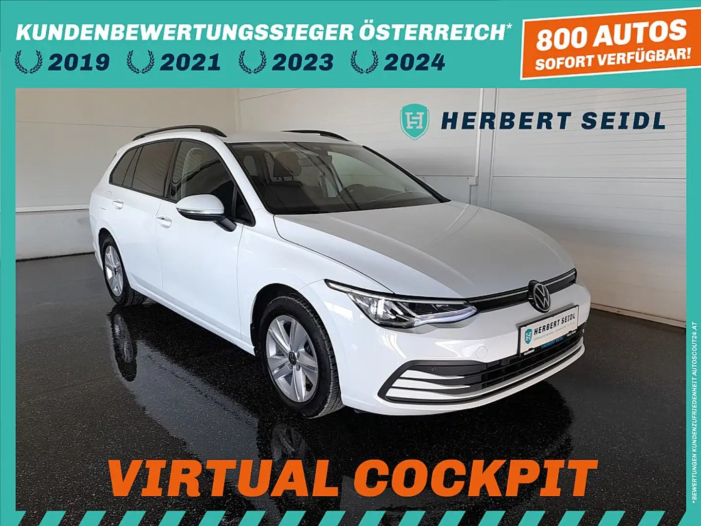 Volkswagen Golf Variant Golf VIII Variant LIFE 2,0 TDI DSG *VIRTUELL PR... Weiß - 1
