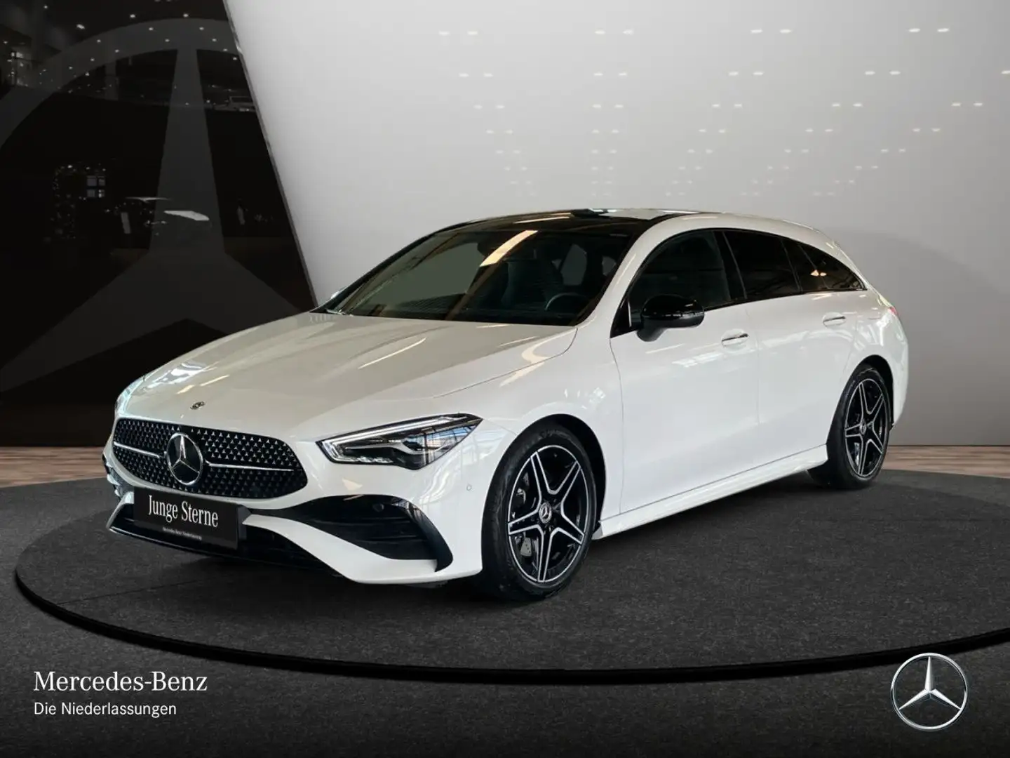 Mercedes-Benz CLA 200 AMG+NIGHT+PANO+LED+KAMERA+TOTW+KEYLESS+7G Weiß - 2