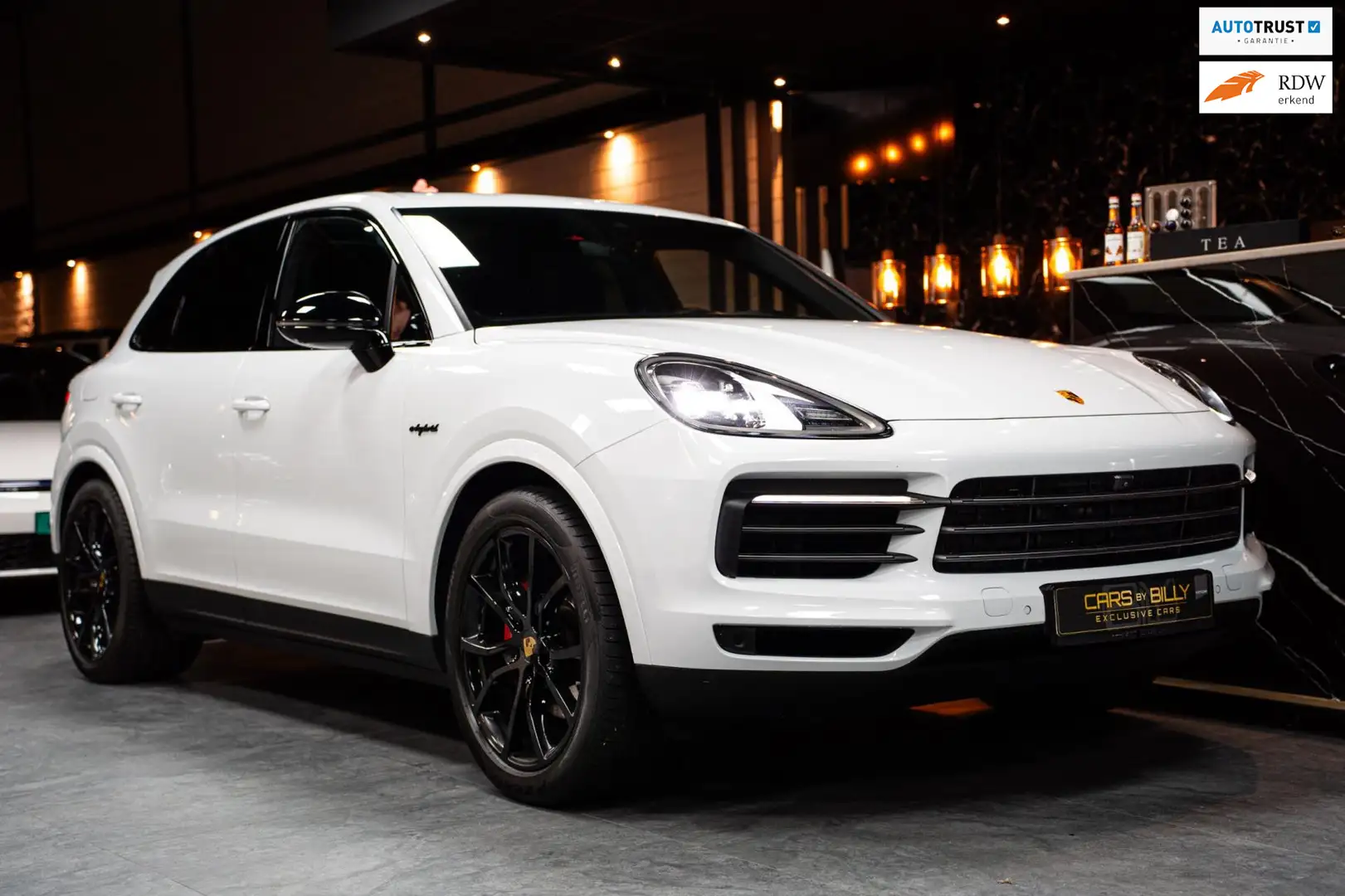 Porsche Cayenne 3.0 E-Hybrid PANO|ACC|HEADUP|PLATINUMDESIGN Blanc - 1