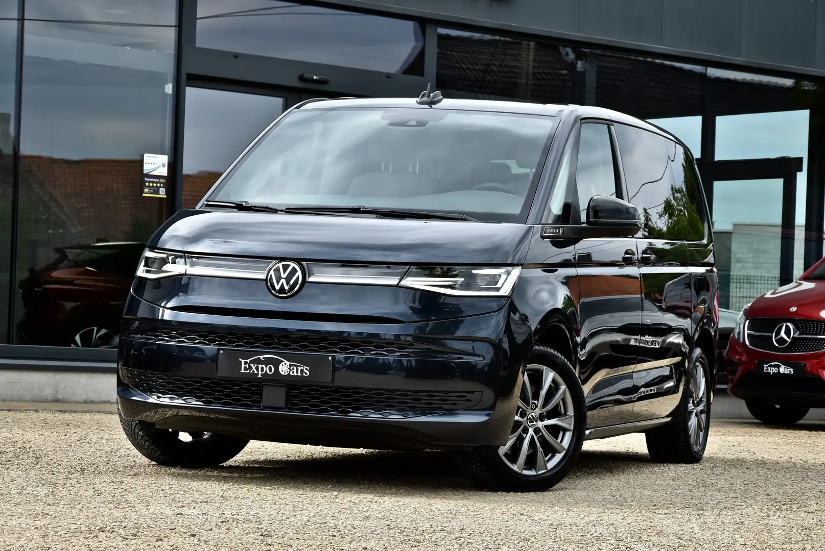 Volkswagen T7 Multivan Multivan Kurz eHybrid Energetic*PANO DAK*CAMERA* Blauw - 1