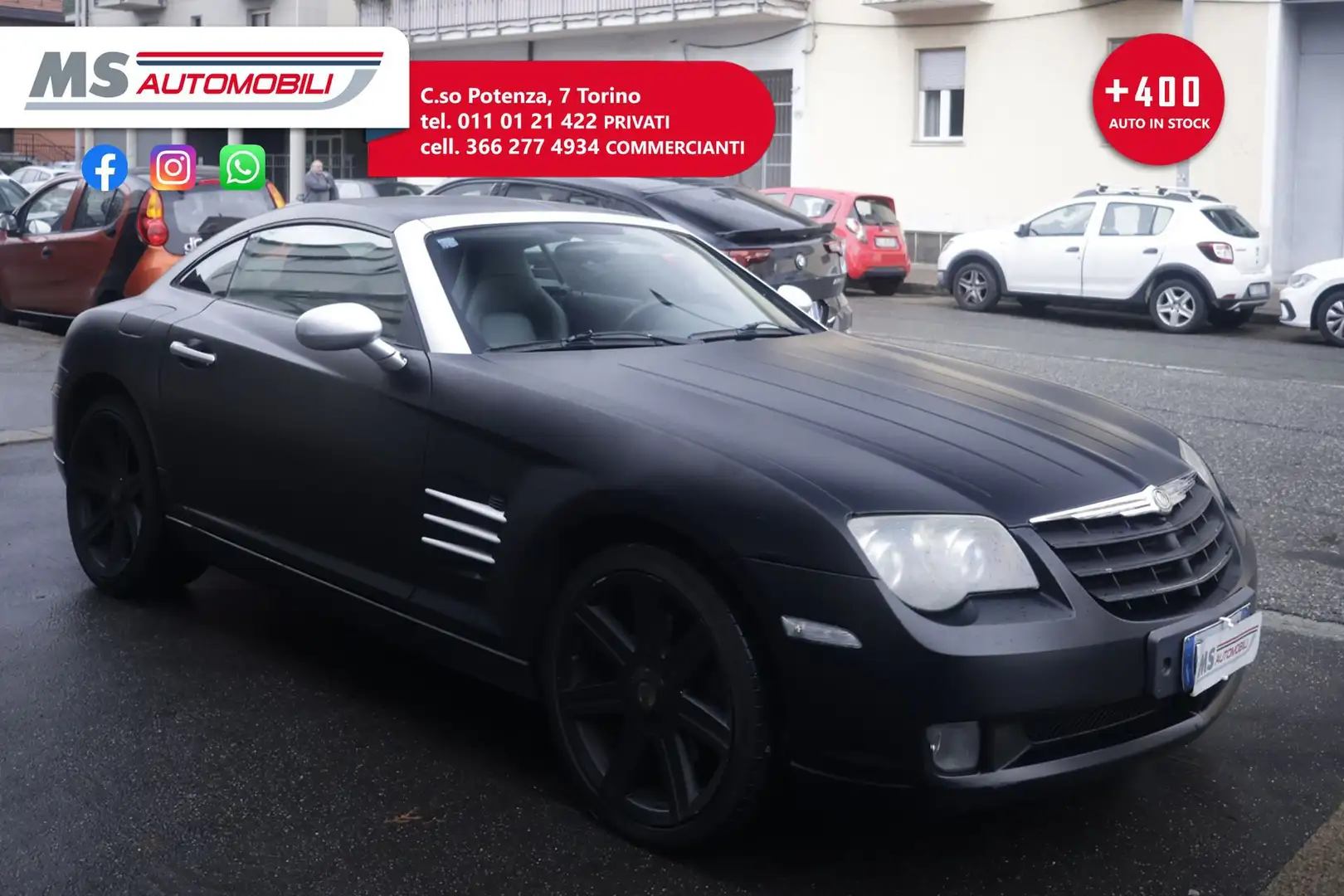 Chrysler Crossfire Chrysler Crossfire 3.2  Limited Unicoproprietario Nero - 2