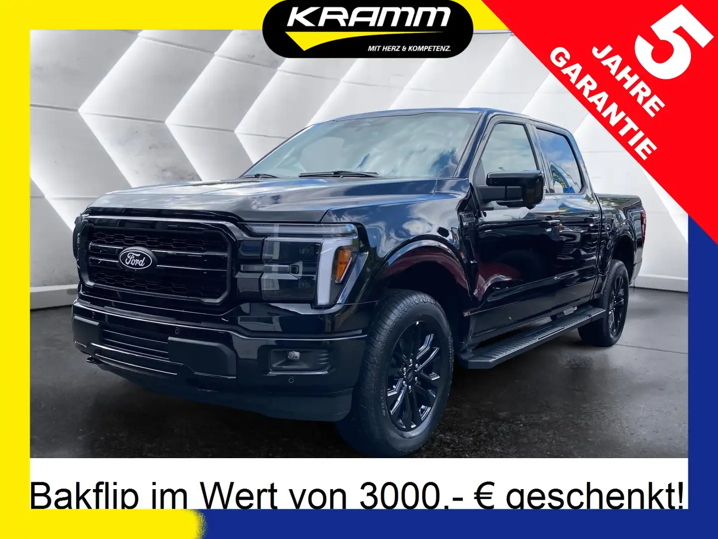 Ford F 150 Lariat Black Edition 2025 Super Crew 5.0L V8 Schwarz - 1