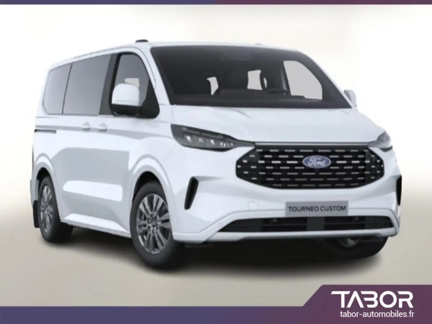 Ford Tourneo Custom Custom 2.0 TDCi 136 Aut Tit 320 L1 Blanc - 1