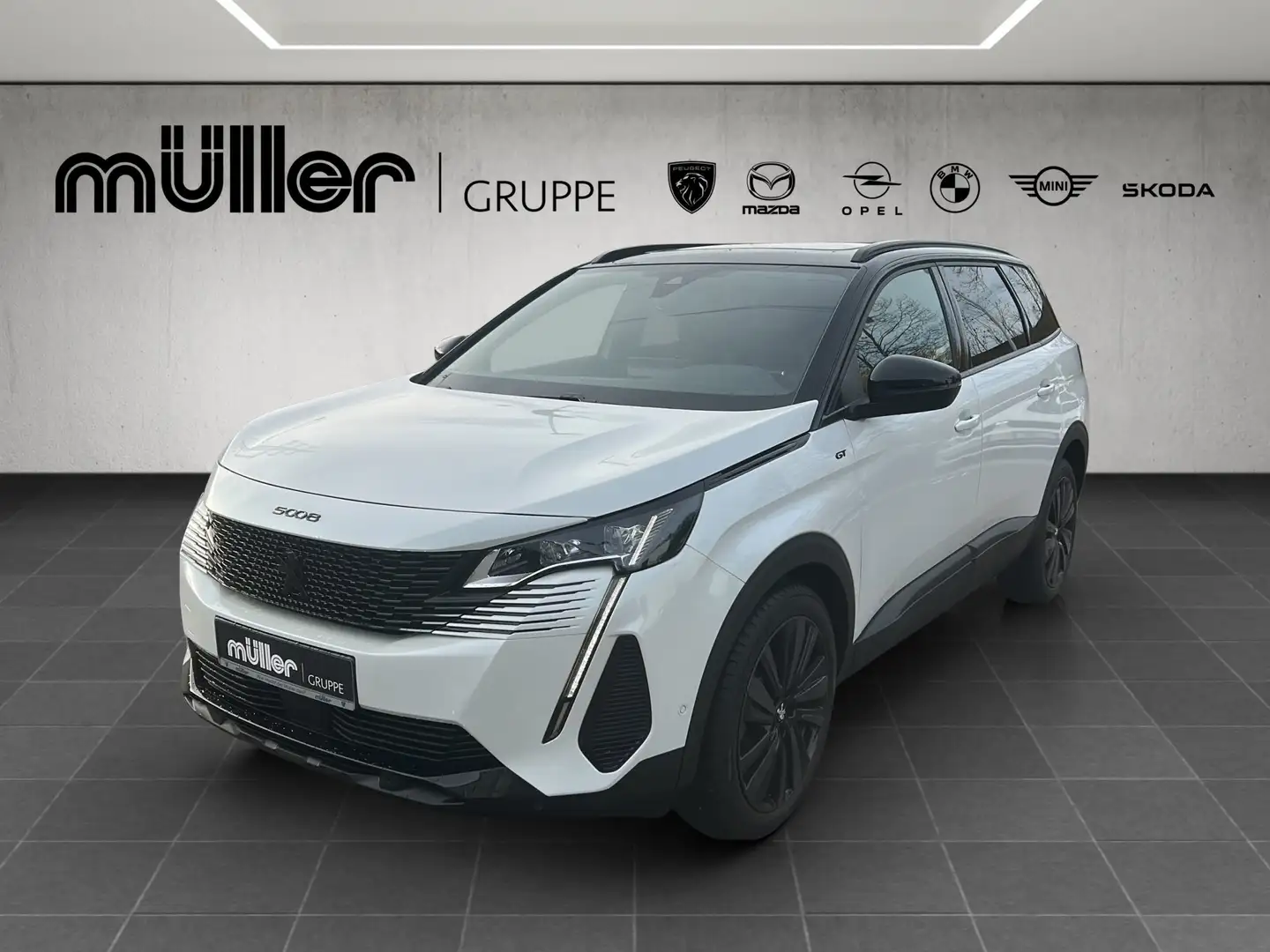 Peugeot 5008 GT PT130 EAT8 GT Weiß - 1