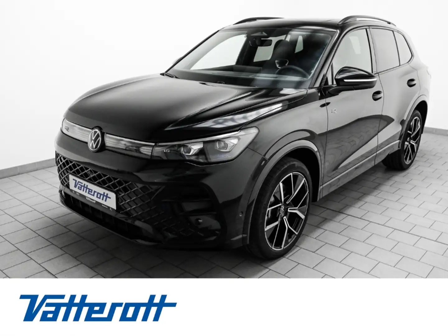 Volkswagen Tiguan 2.0 TSI 4M R-Line AHK Navi Pano IQ.Light Schwarz - 1