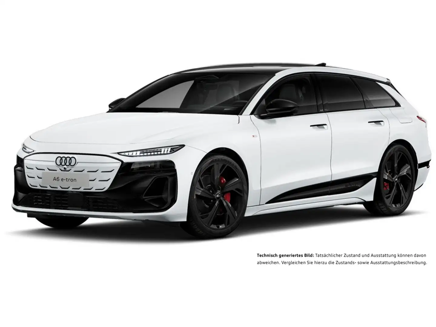 Audi A6 e-tron Avant quattro S LINE PANO B&O AHK LM21 Weiß - 2