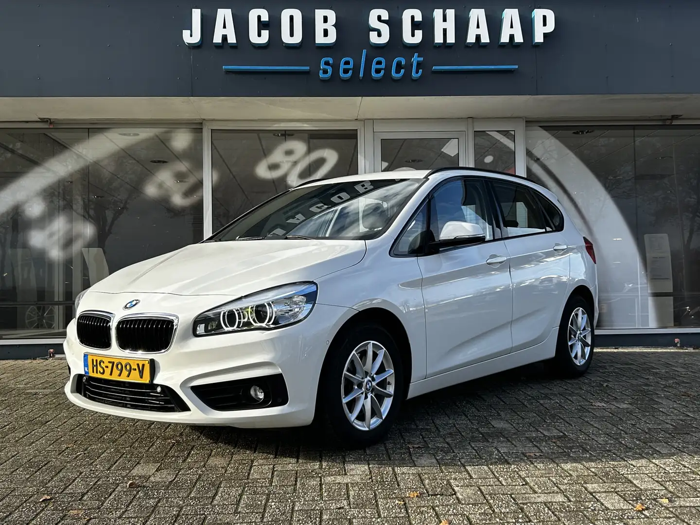 BMW 218 2 Active Tourer 218i Essential Automaat / Navigati Blanc - 1