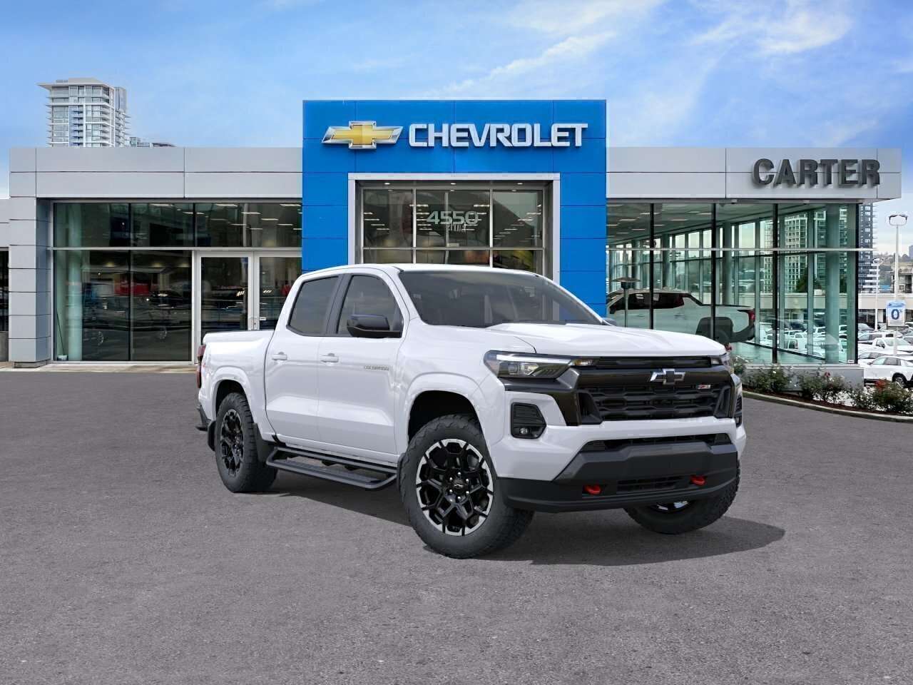 White 2026 Chevrolet Colorado Pickup Truck Four-Wheel Drive 8-Speed Automatic
