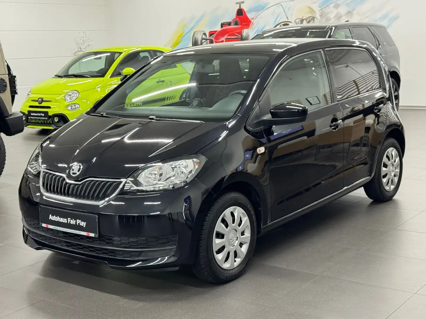 Skoda Citigo Clever Aut. SHZ/PDC/DAB/TOP! Schwarz - 1