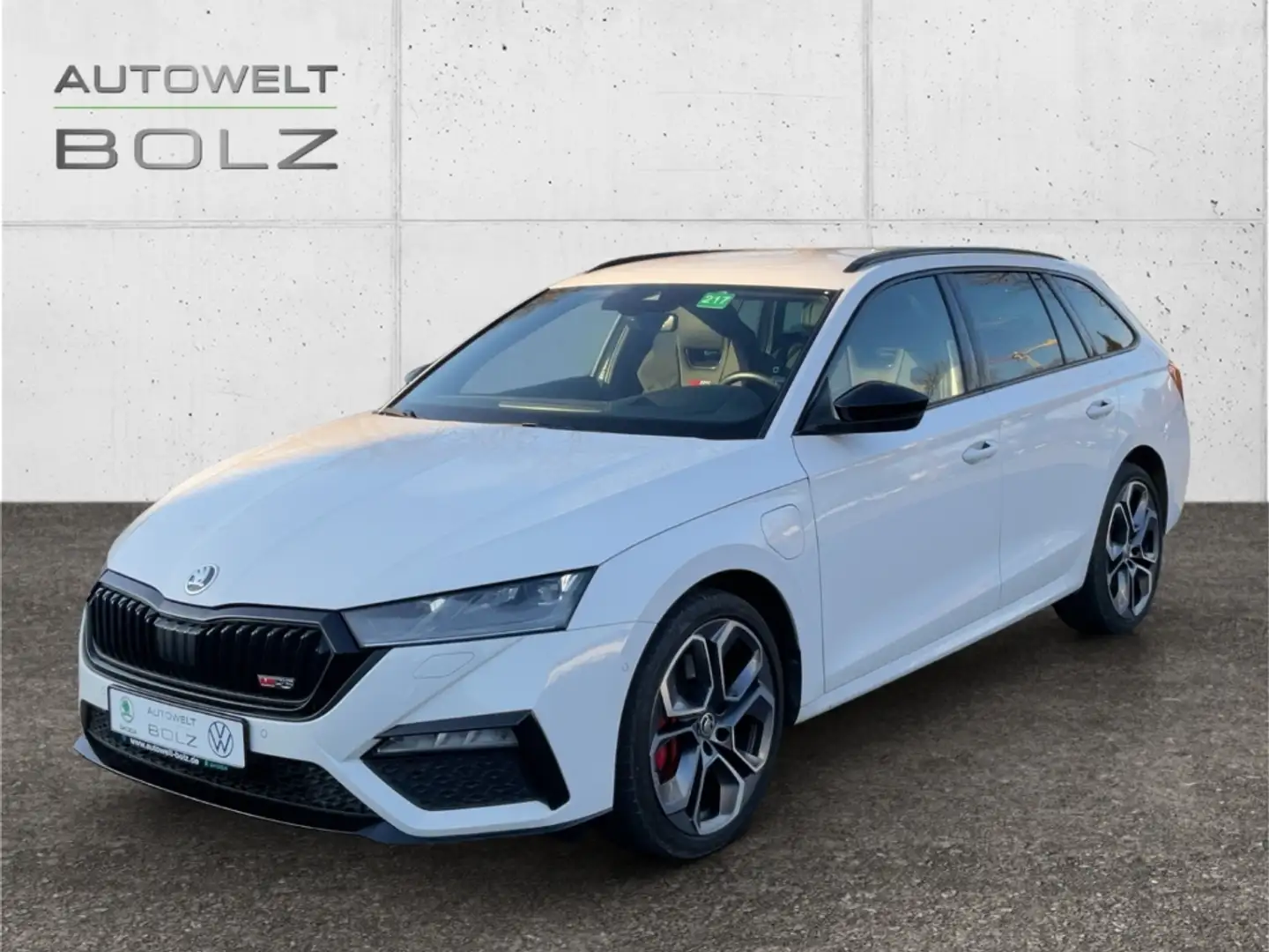 Skoda Octavia Combi RS 1.4 TSI iV HUD Navi Canton digiCockpit Me Blanc - 1