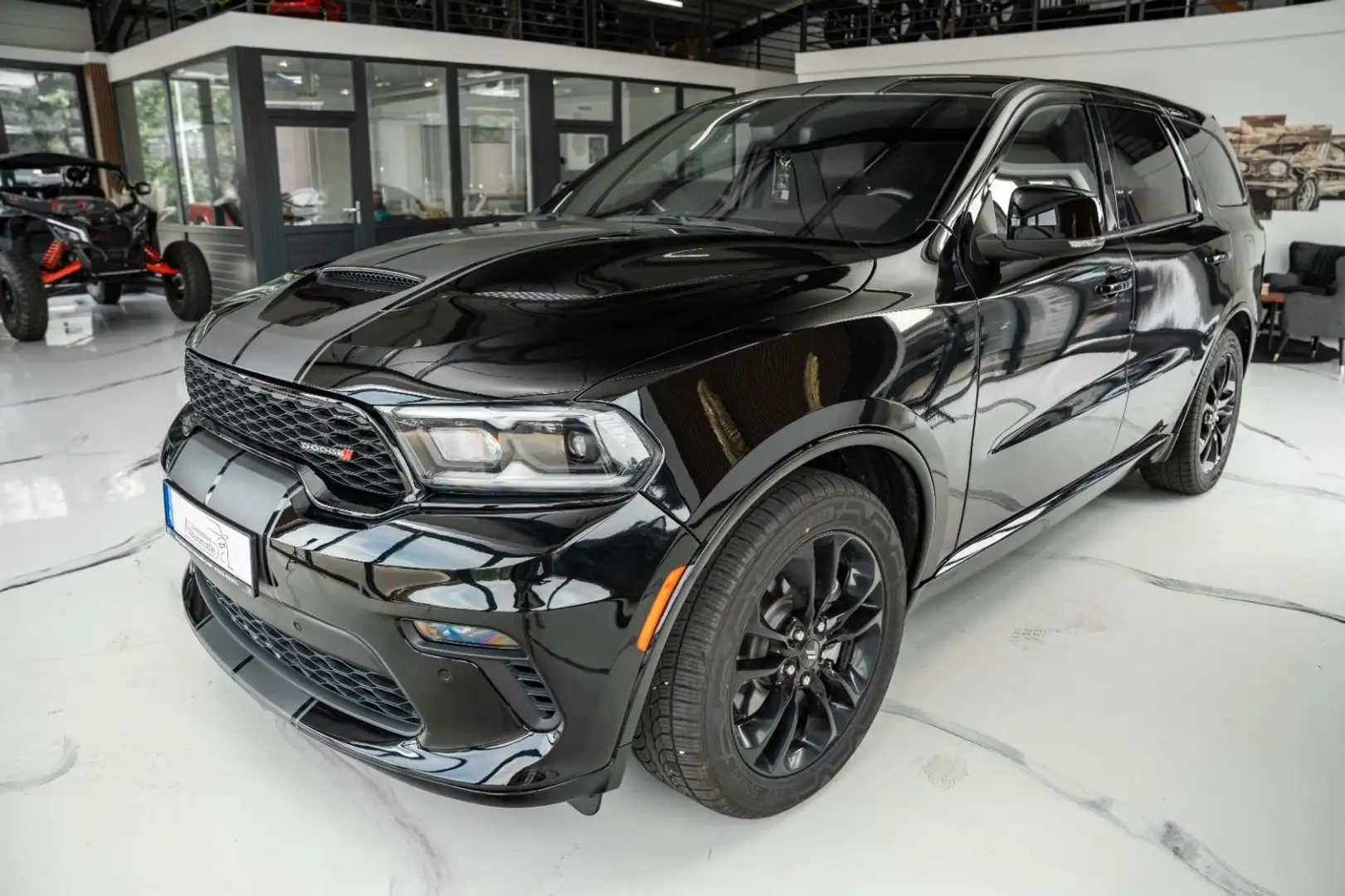 Dodge Durango 5,7 GT HEMI LPG BRC NAVI 6 SITZ 4x4 VOLL Schwarz - 1