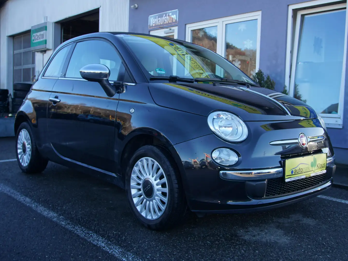 Fiat 500C 500 Cabrio 1,2 Pop Pop Schwarz - 1