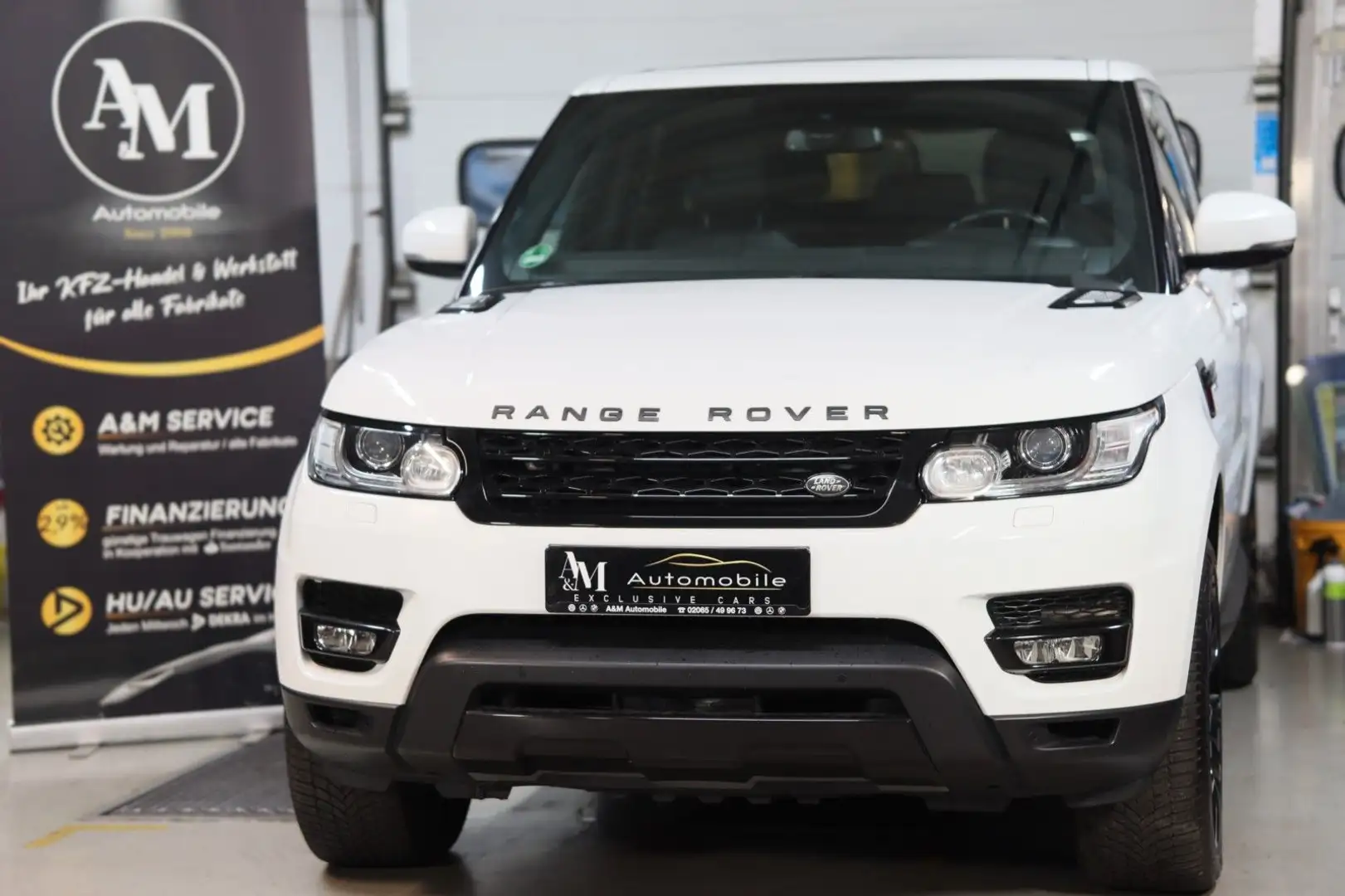 Land Rover Range Rover Sport RANGE ROVER SPORT HSE *PANO*LEDER*MERIDIAN*RKAM* Blanc - 1