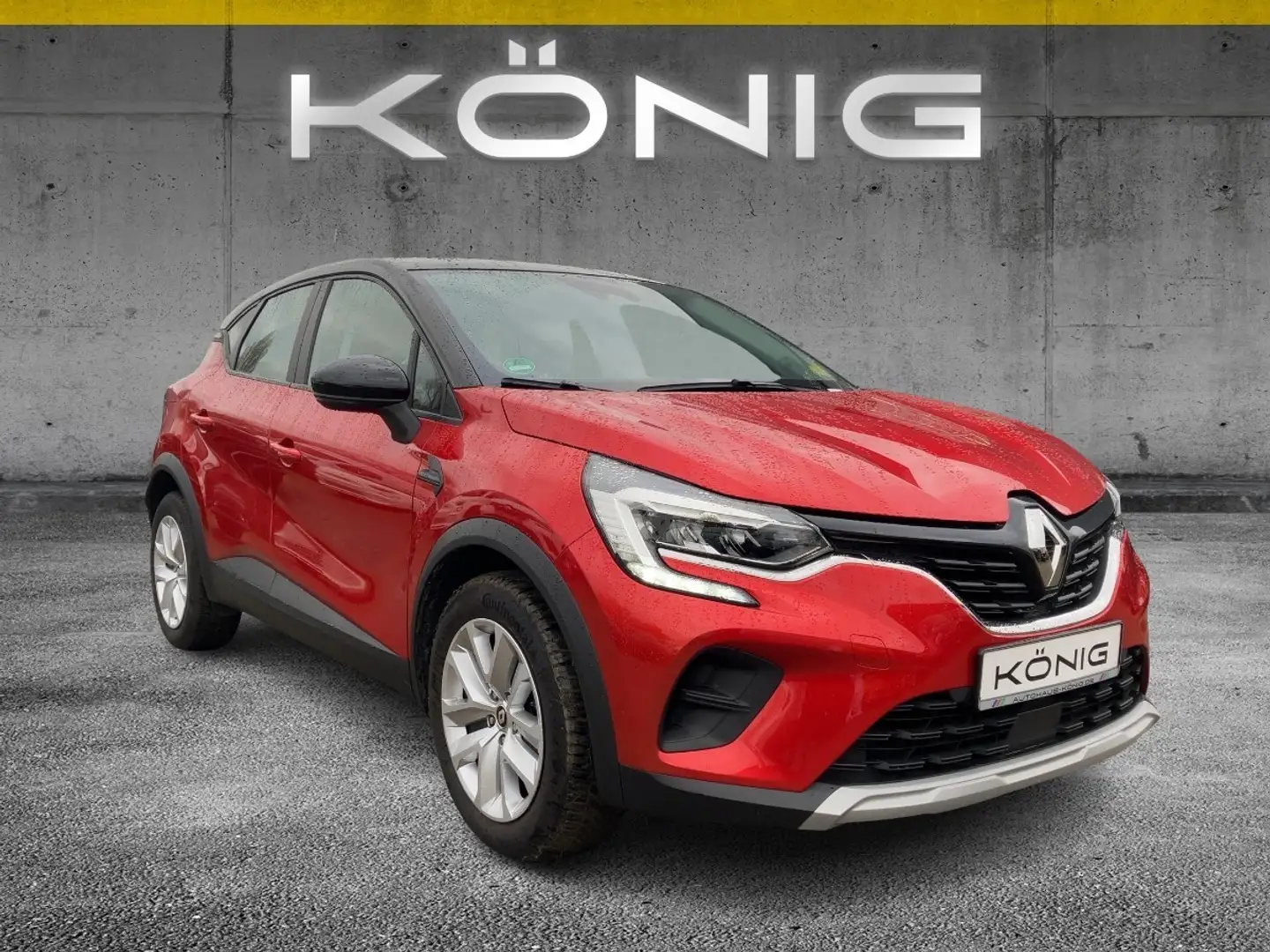Renault Captur 1.0 TCe 90 EQUILIBRE KLIMA*PDC*ALLWETTER Rot - 2